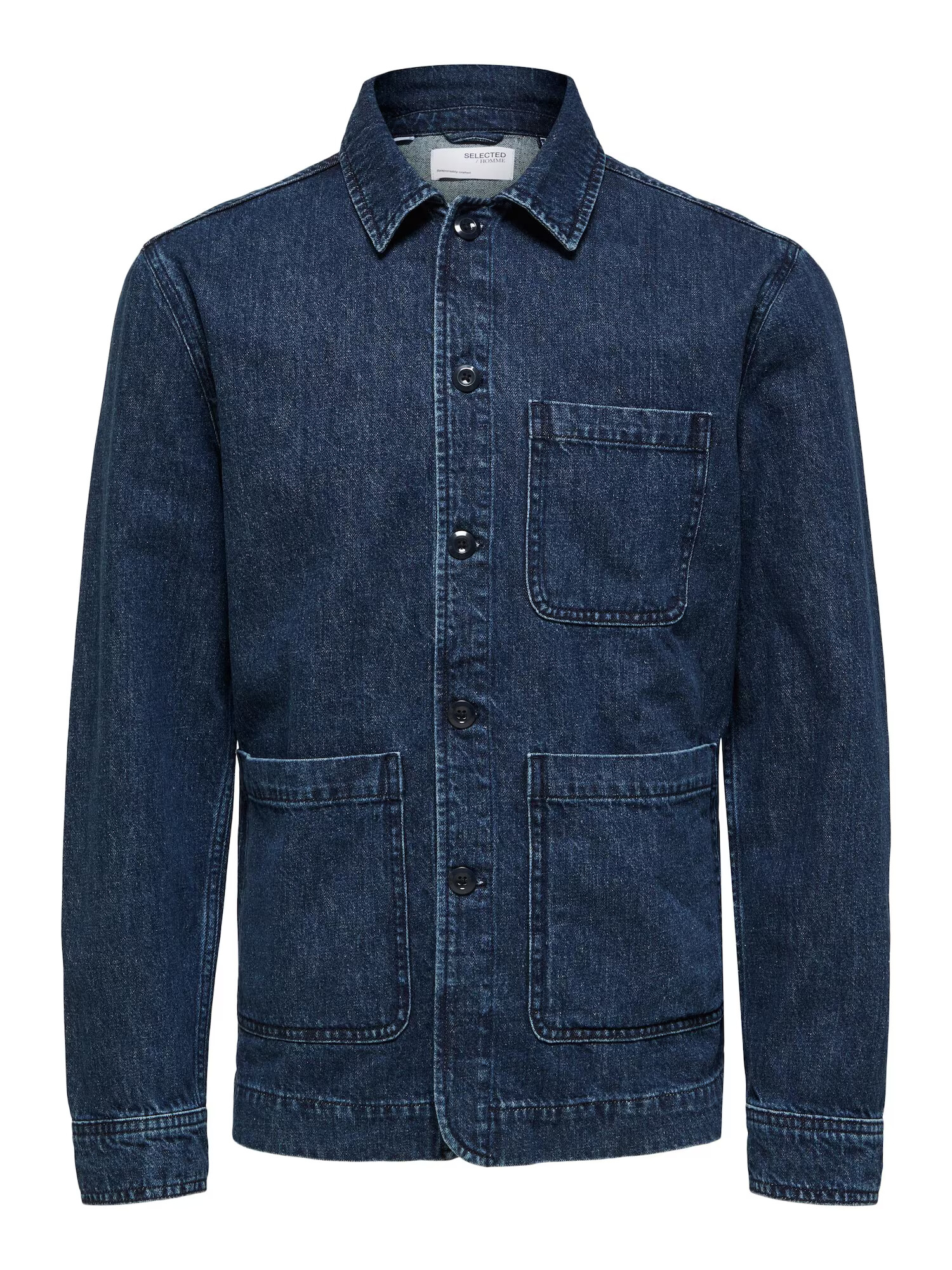 SELECTED HOMME Geacă de primăvară-toamnă 'Benjamin' albastru denim - Pled.ro