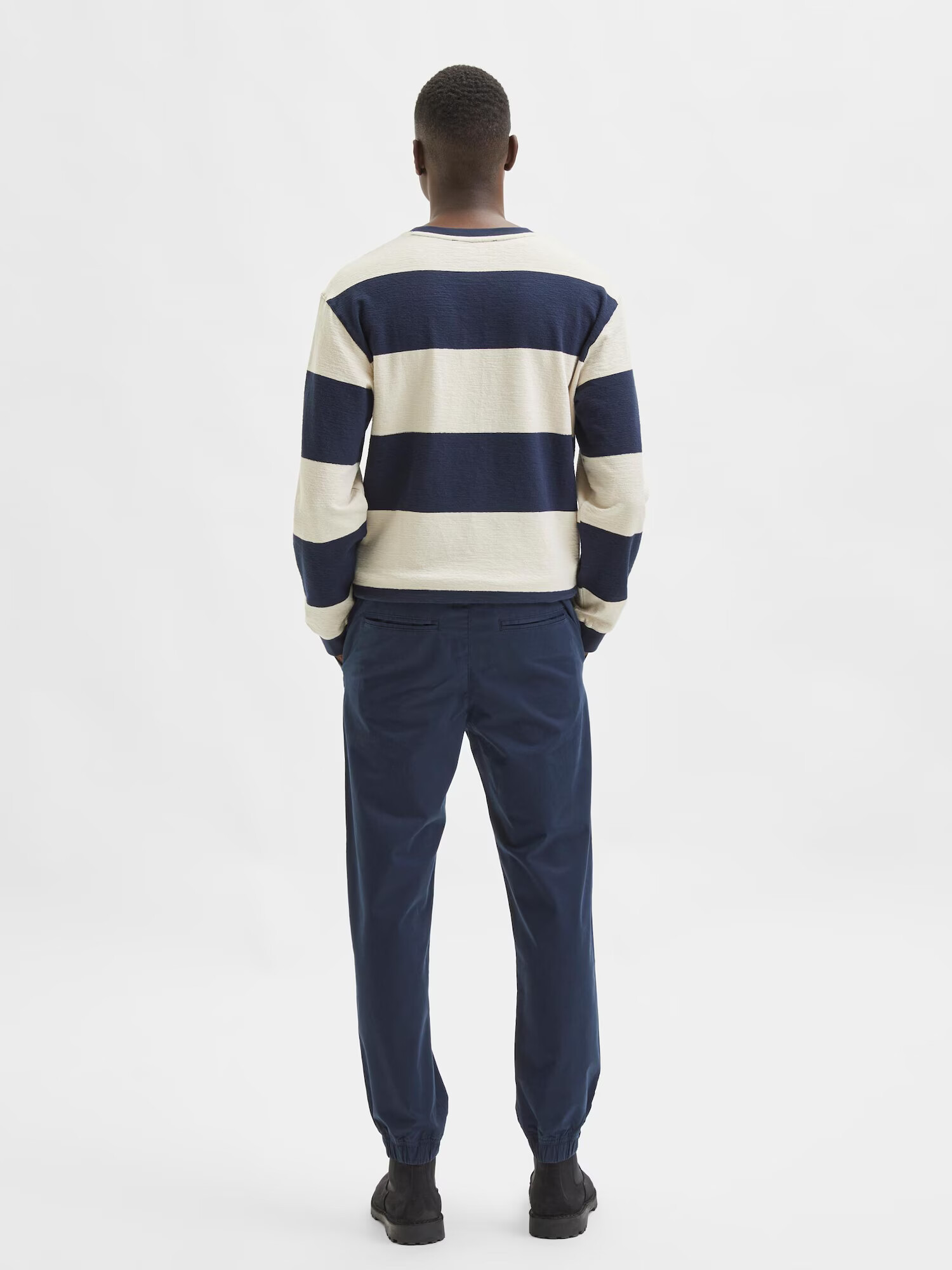 SELECTED HOMME Pantaloni bleumarin - Pled.ro