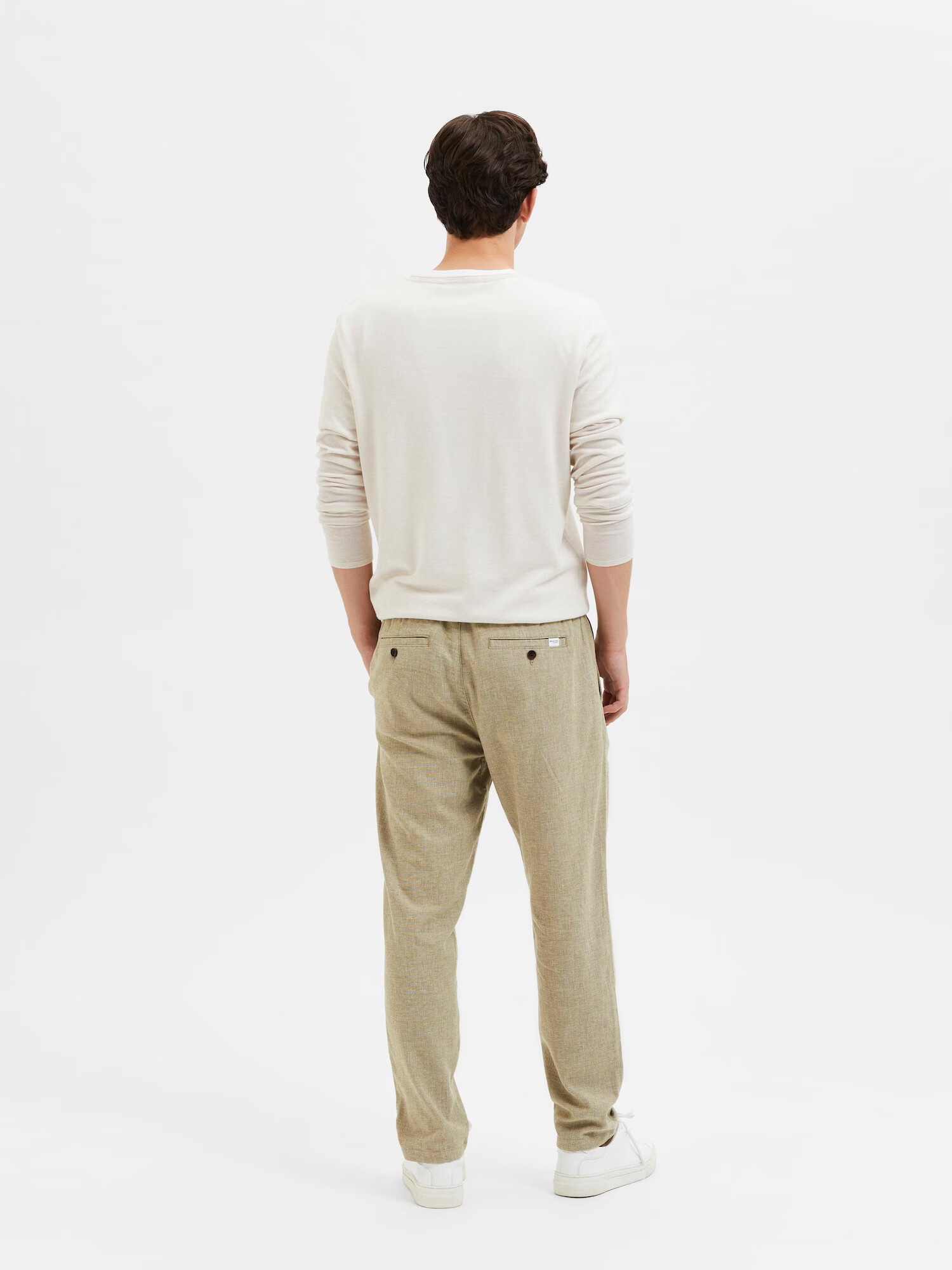 SELECTED HOMME Pantaloni 'Brody' bej - Pled.ro