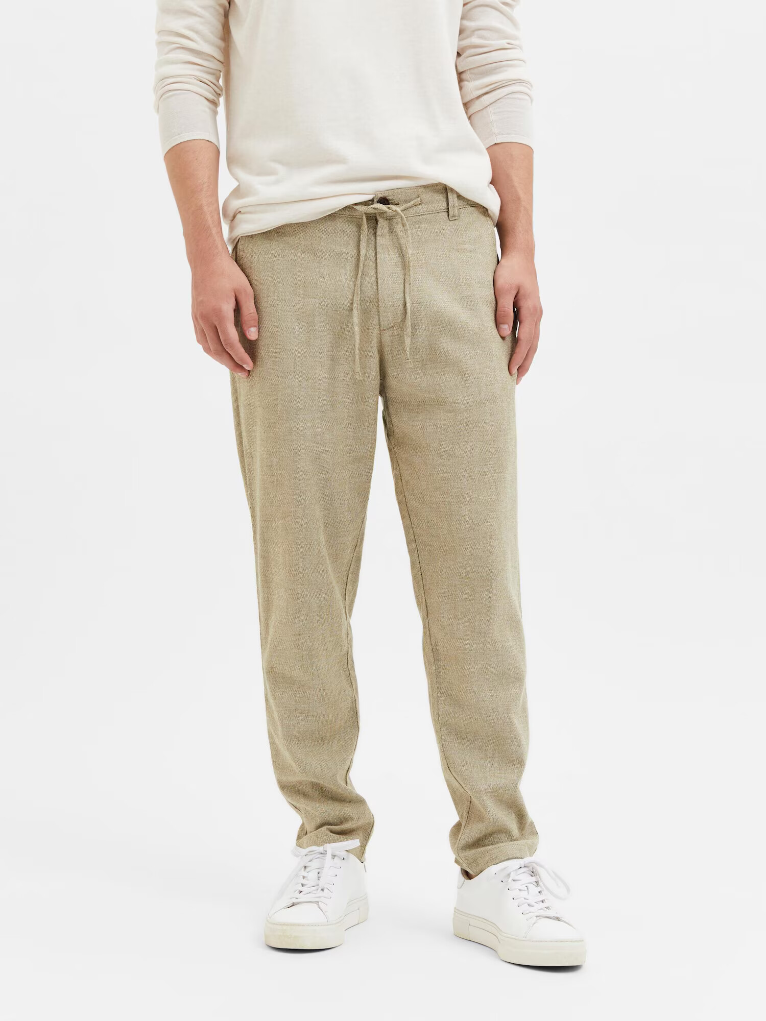 SELECTED HOMME Pantaloni 'Brody' bej - Pled.ro