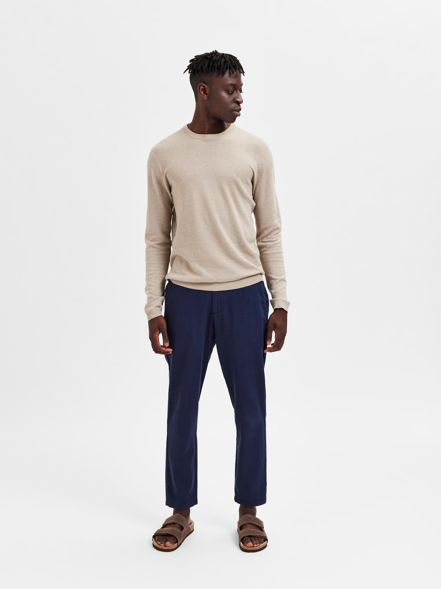 SELECTED HOMME Pantaloni 'Brody' bleumarin - Pled.ro