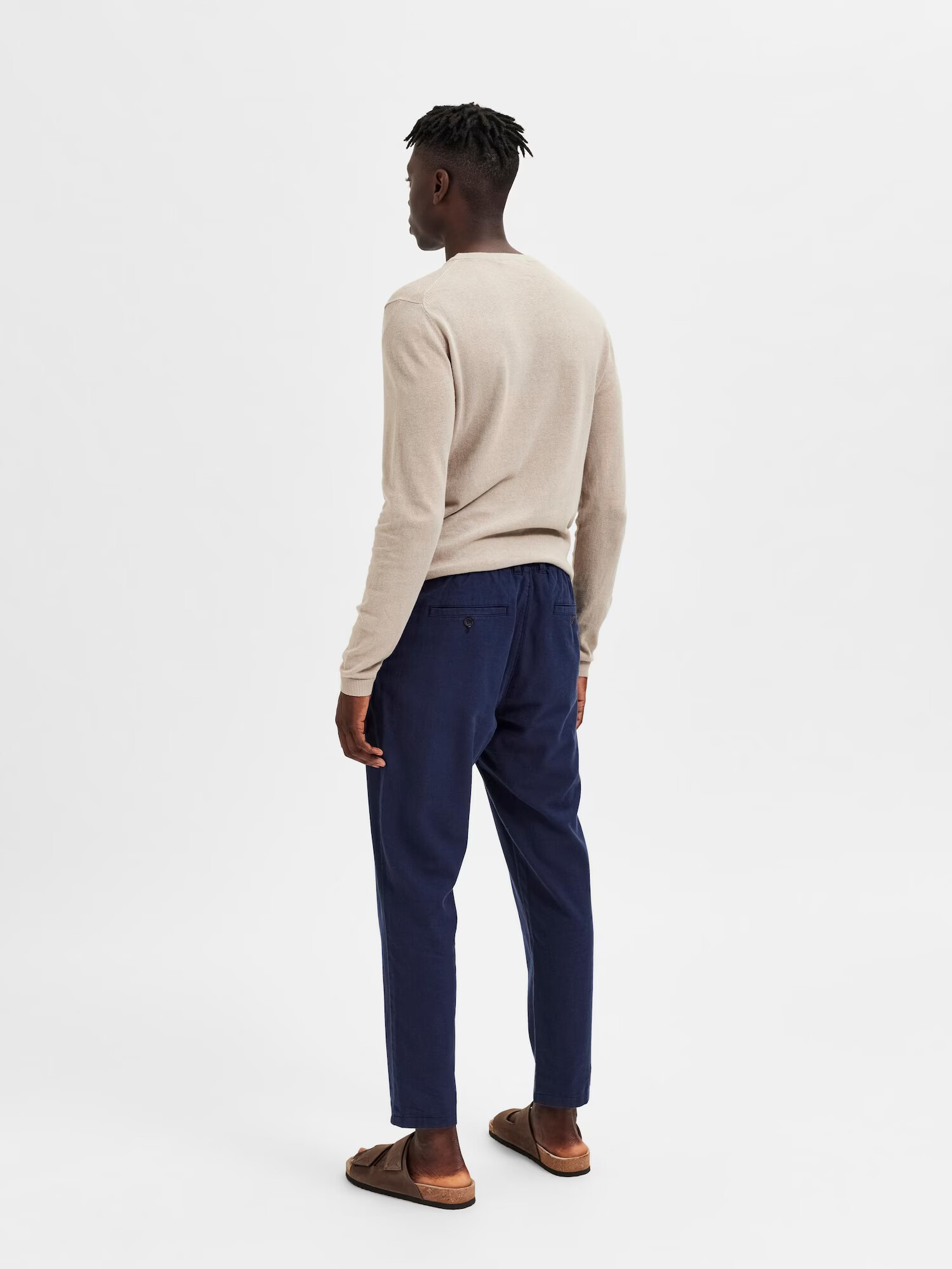 SELECTED HOMME Pantaloni 'Brody' bleumarin - Pled.ro