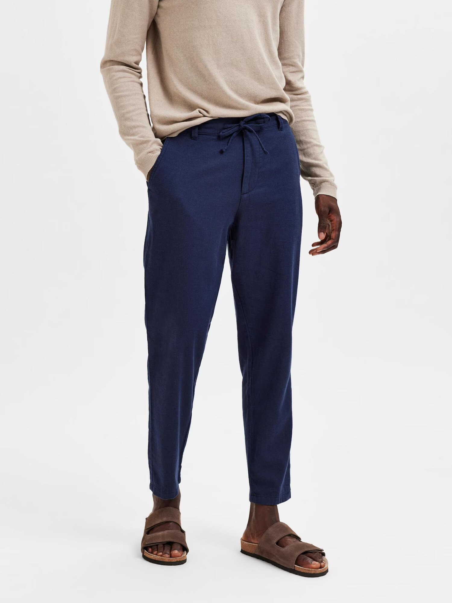 SELECTED HOMME Pantaloni 'Brody' bleumarin - Pled.ro