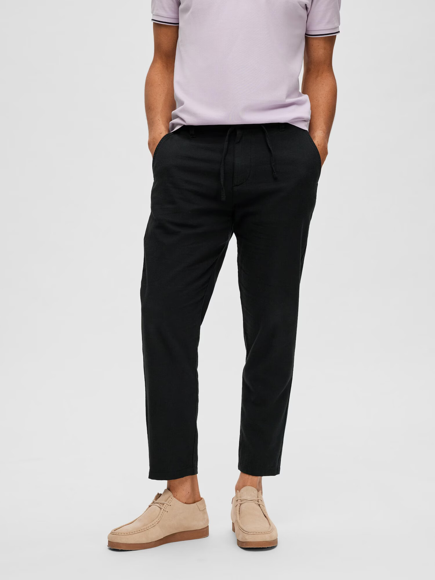 SELECTED HOMME Pantaloni 'Brody' negru - Pled.ro