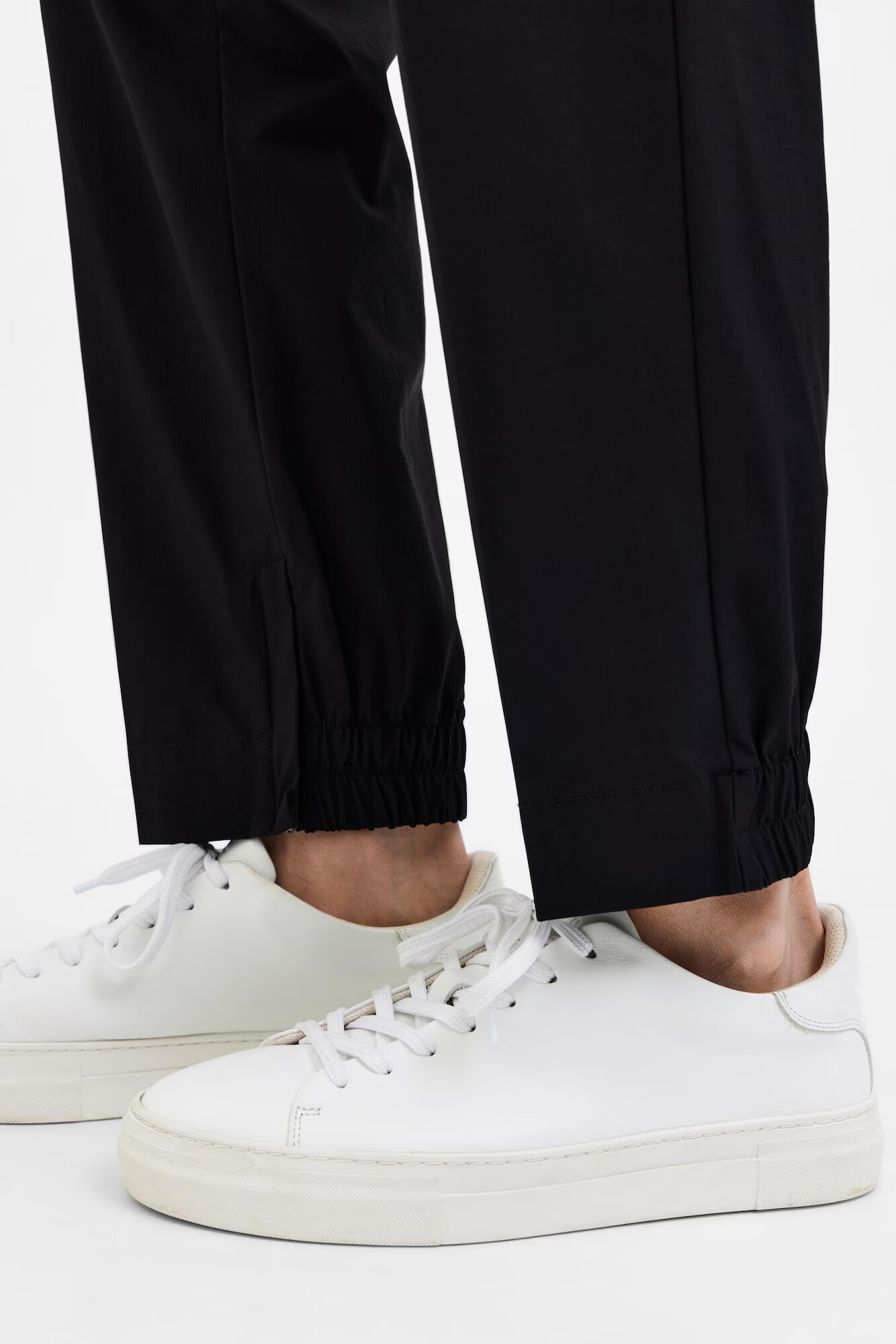 SELECTED HOMME Pantaloni cu dungă 'Cyle' negru - Pled.ro