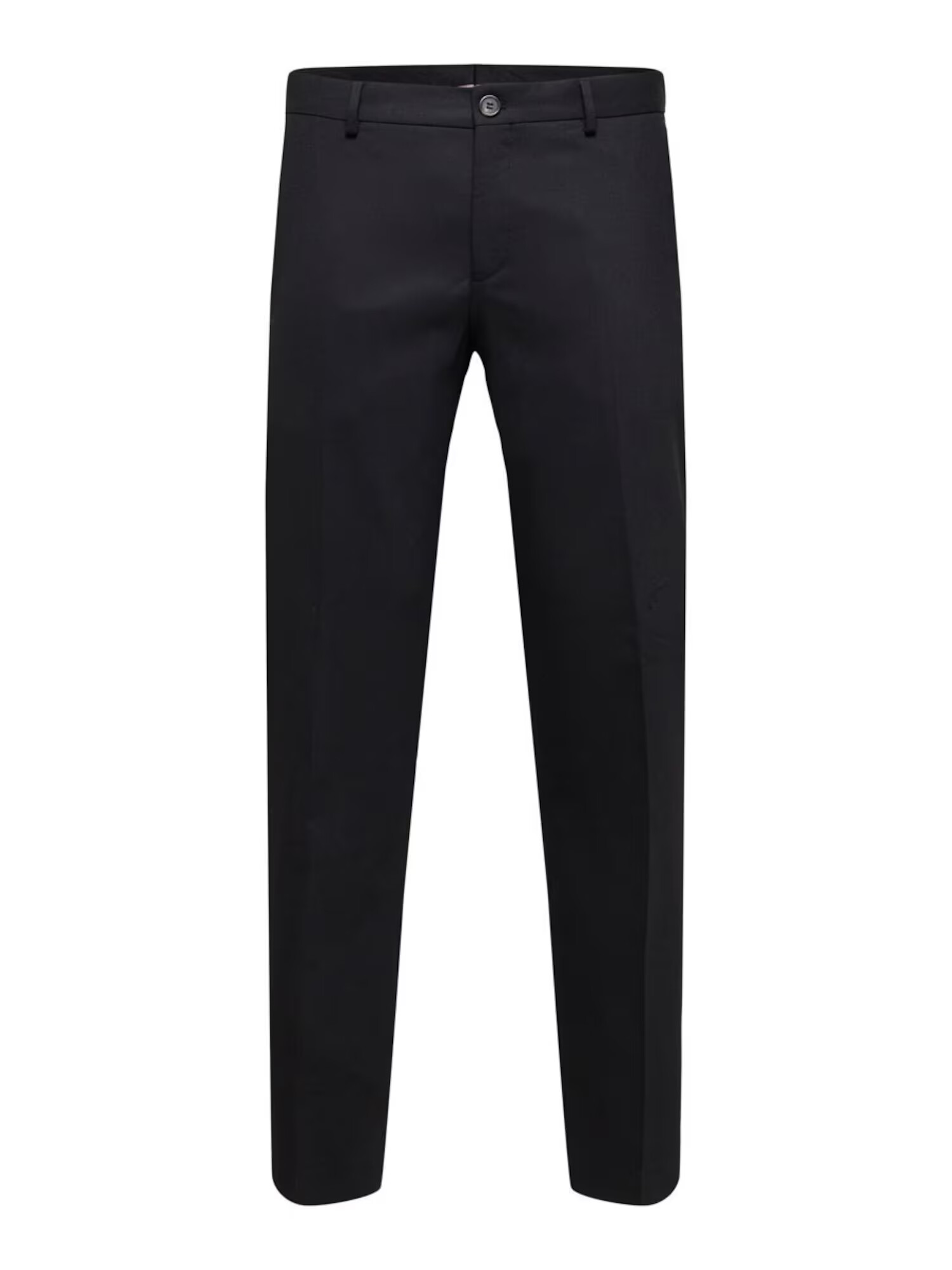 SELECTED HOMME Pantaloni cu dungă negru - Pled.ro