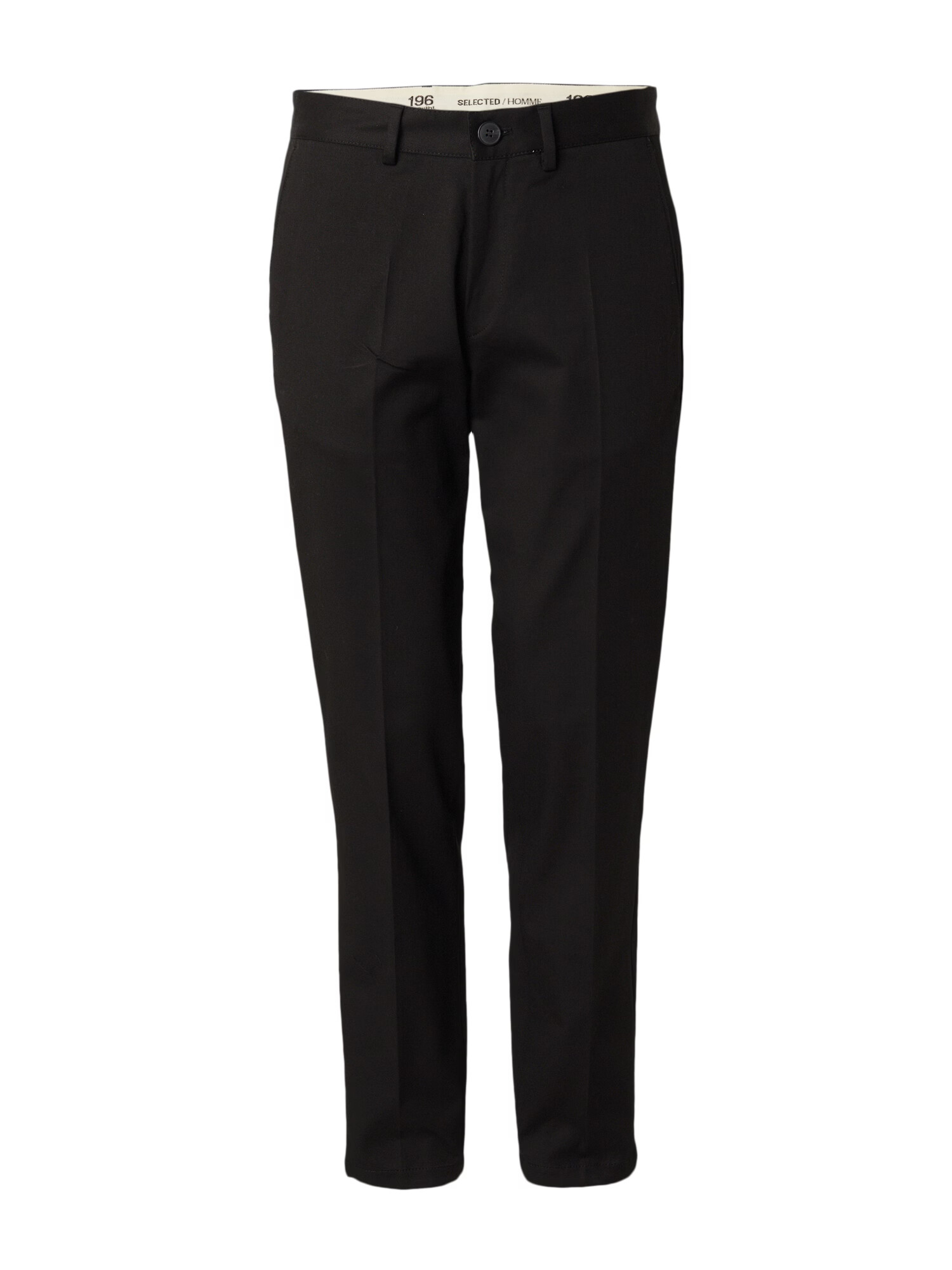 SELECTED HOMME Pantaloni cu dungă 'WILLIAM' negru - Pled.ro