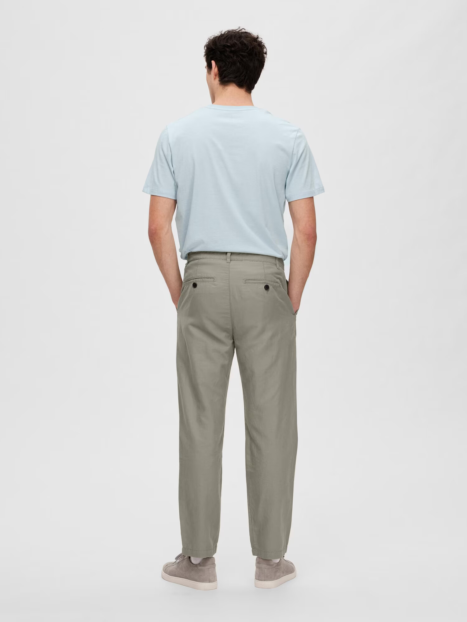 SELECTED HOMME Pantaloni cutați 'Jones' kaki - Pled.ro