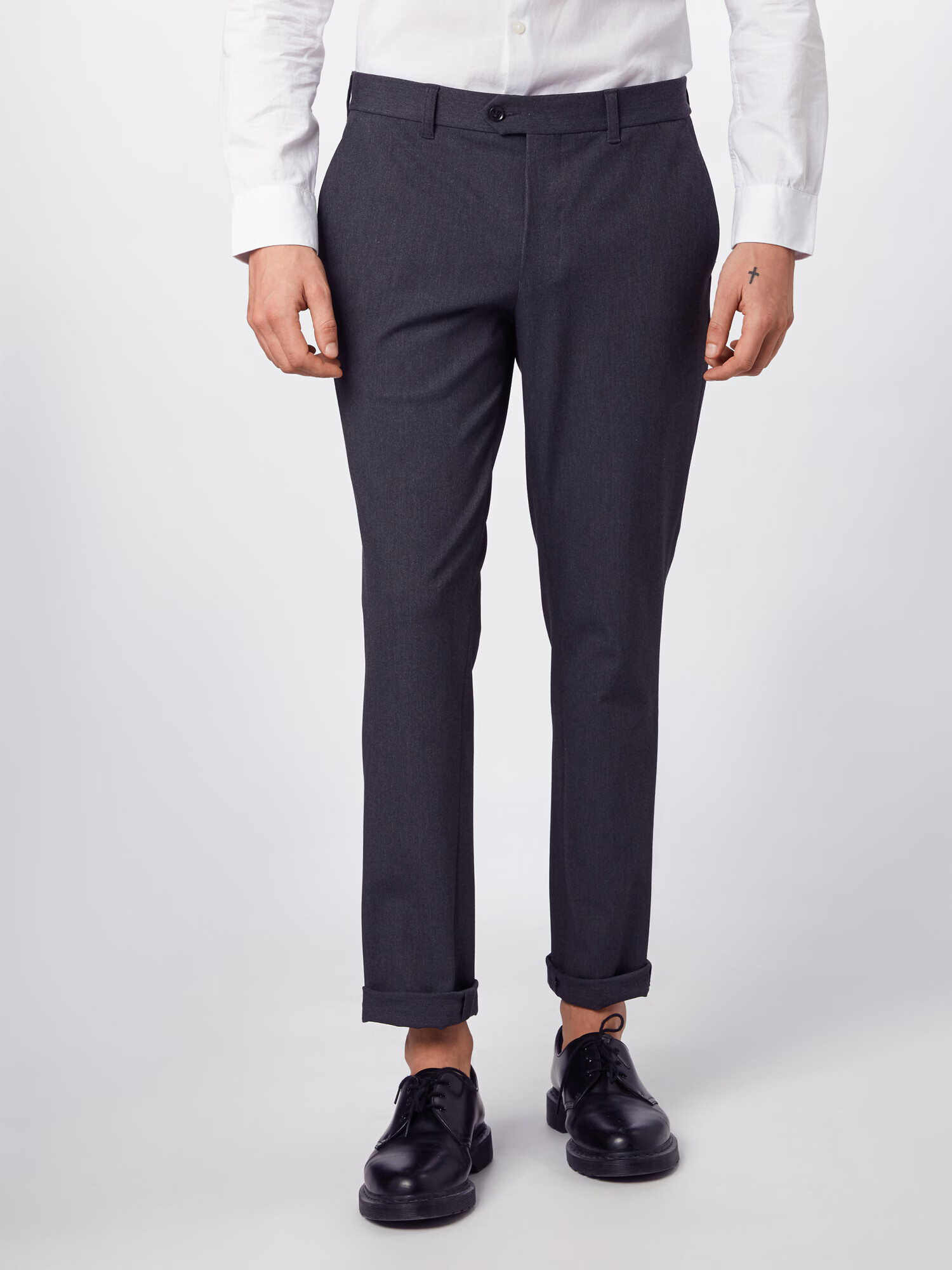 SELECTED HOMME Pantaloni gri închis - Pled.ro