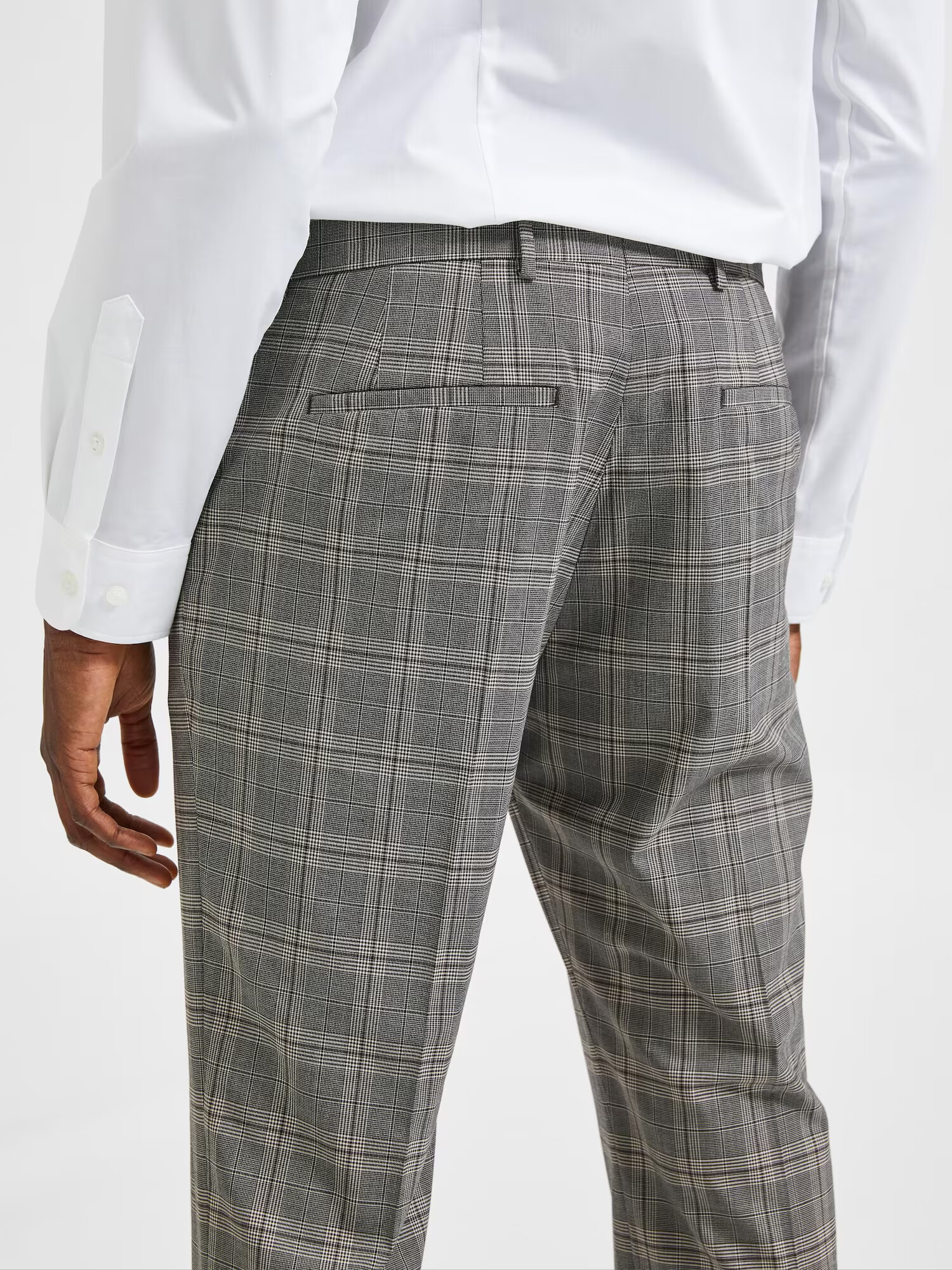 SELECTED HOMME Pantaloni 'Logan' gri piatră / gri închis - Pled.ro