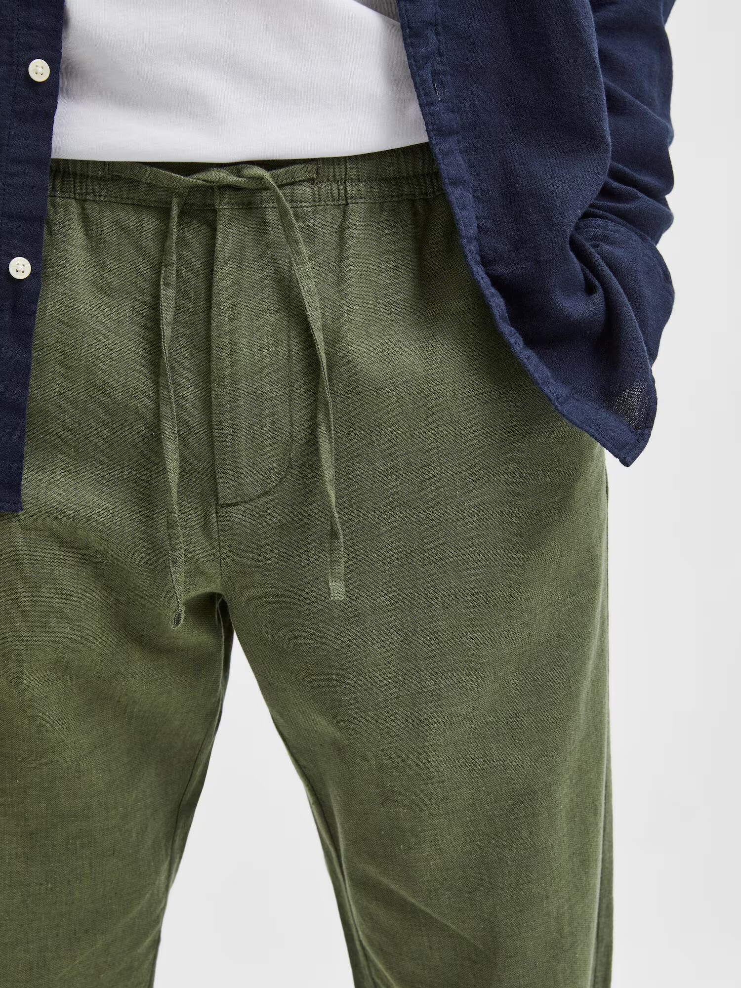 SELECTED HOMME Pantaloni 'Newton' oliv - Pled.ro