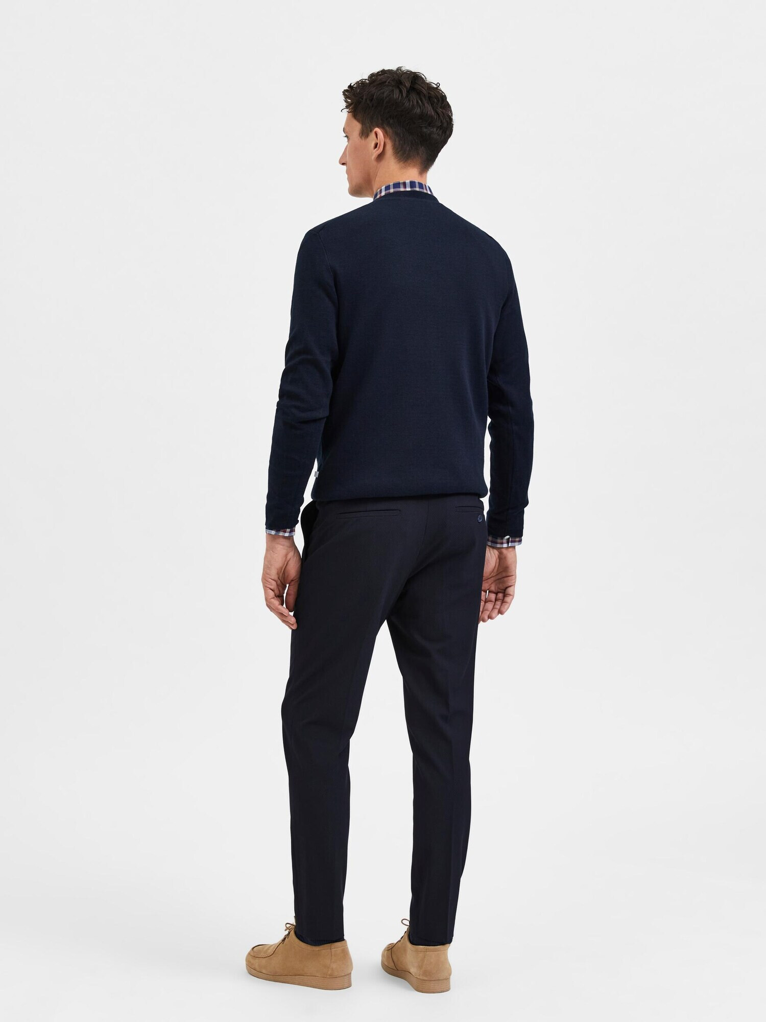 SELECTED HOMME Pantaloni 'OSBY' bleumarin - Pled.ro