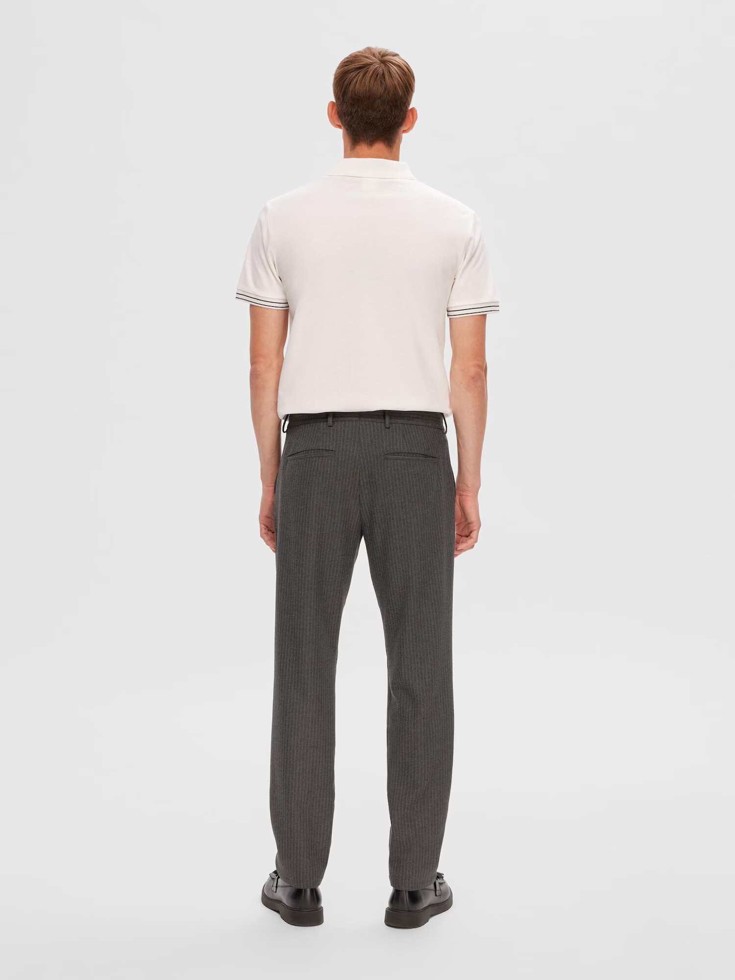 SELECTED HOMME Pantaloni 'Robert' gri închis - Pled.ro