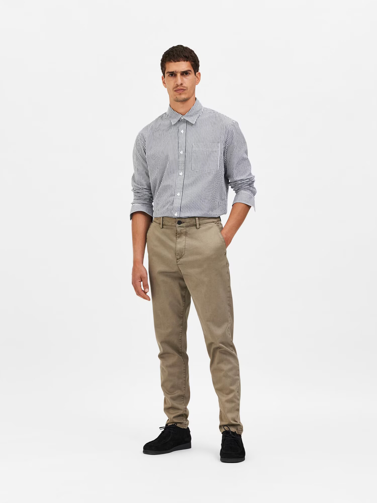 SELECTED HOMME Pantaloni 'RONAN' kaki - Pled.ro