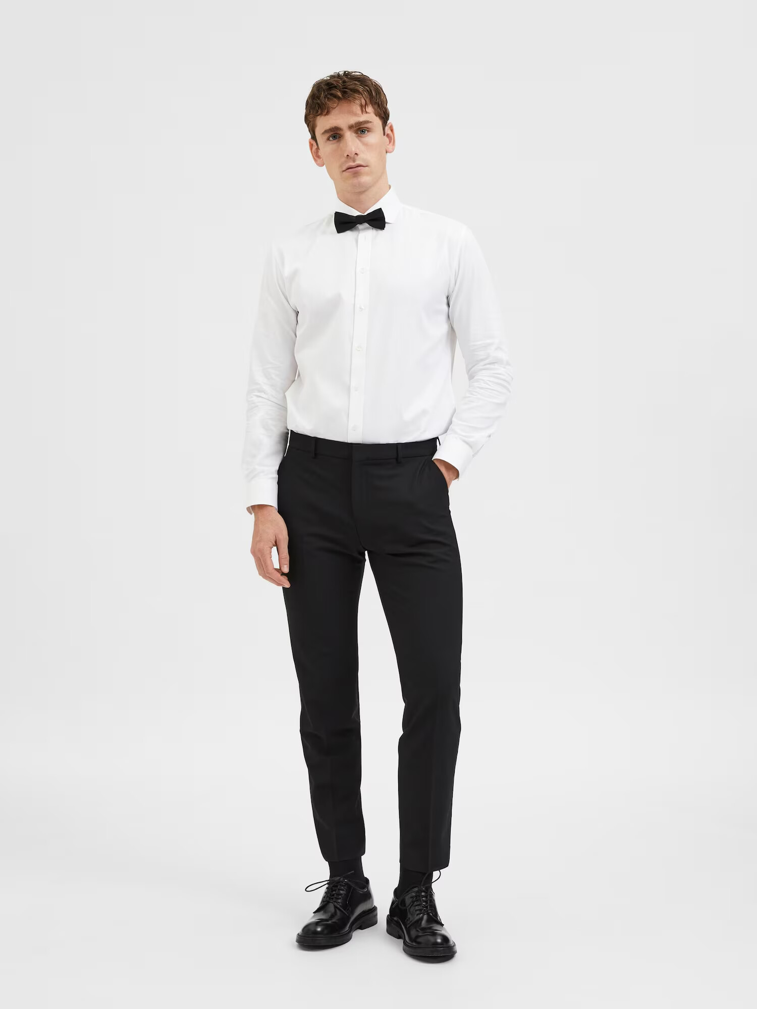 SELECTED HOMME Pantaloni 'SLIM-ELON' negru - Pled.ro