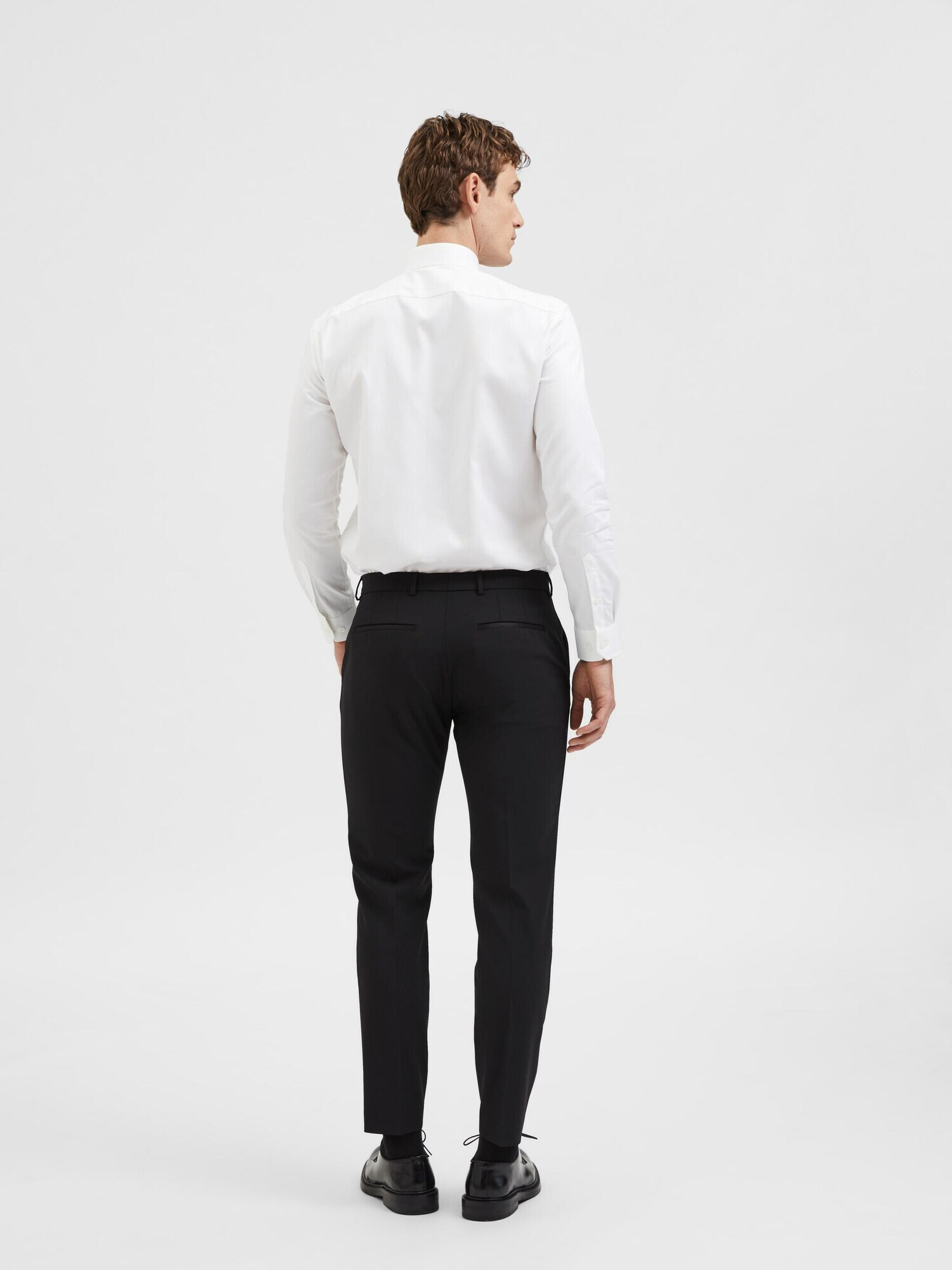 SELECTED HOMME Pantaloni 'SLIM-ELON' negru - Pled.ro