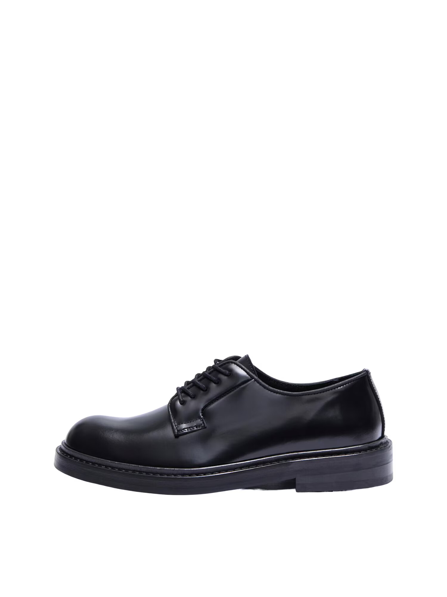 SELECTED HOMME Pantofi cu șireturi 'Carter' negru - Pled.ro