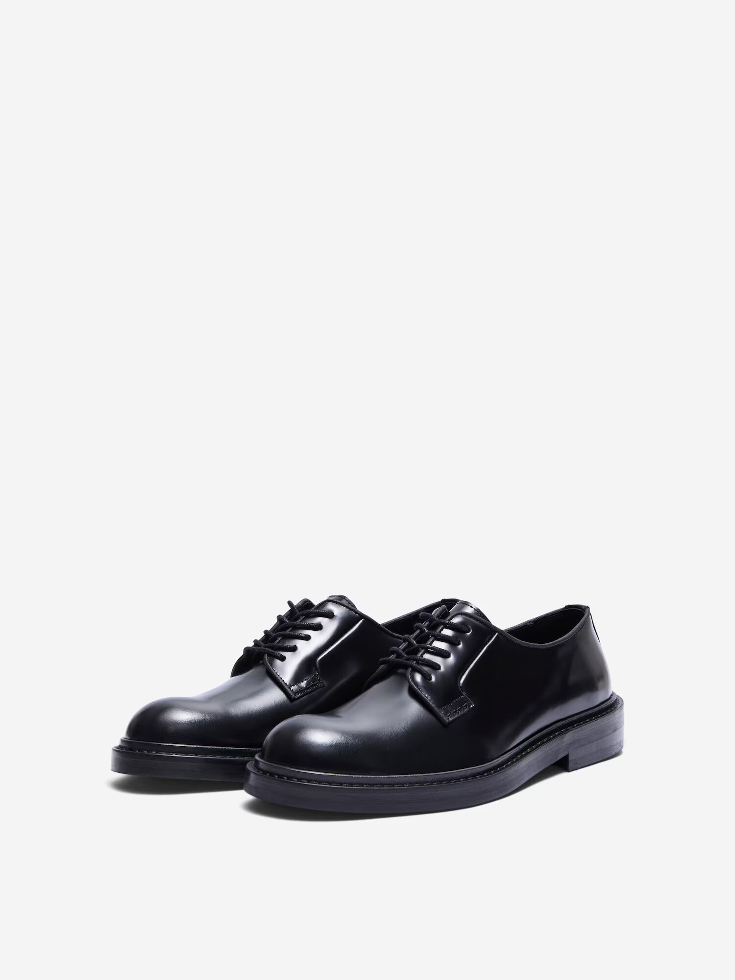 SELECTED HOMME Pantofi cu șireturi 'Carter' negru - Pled.ro