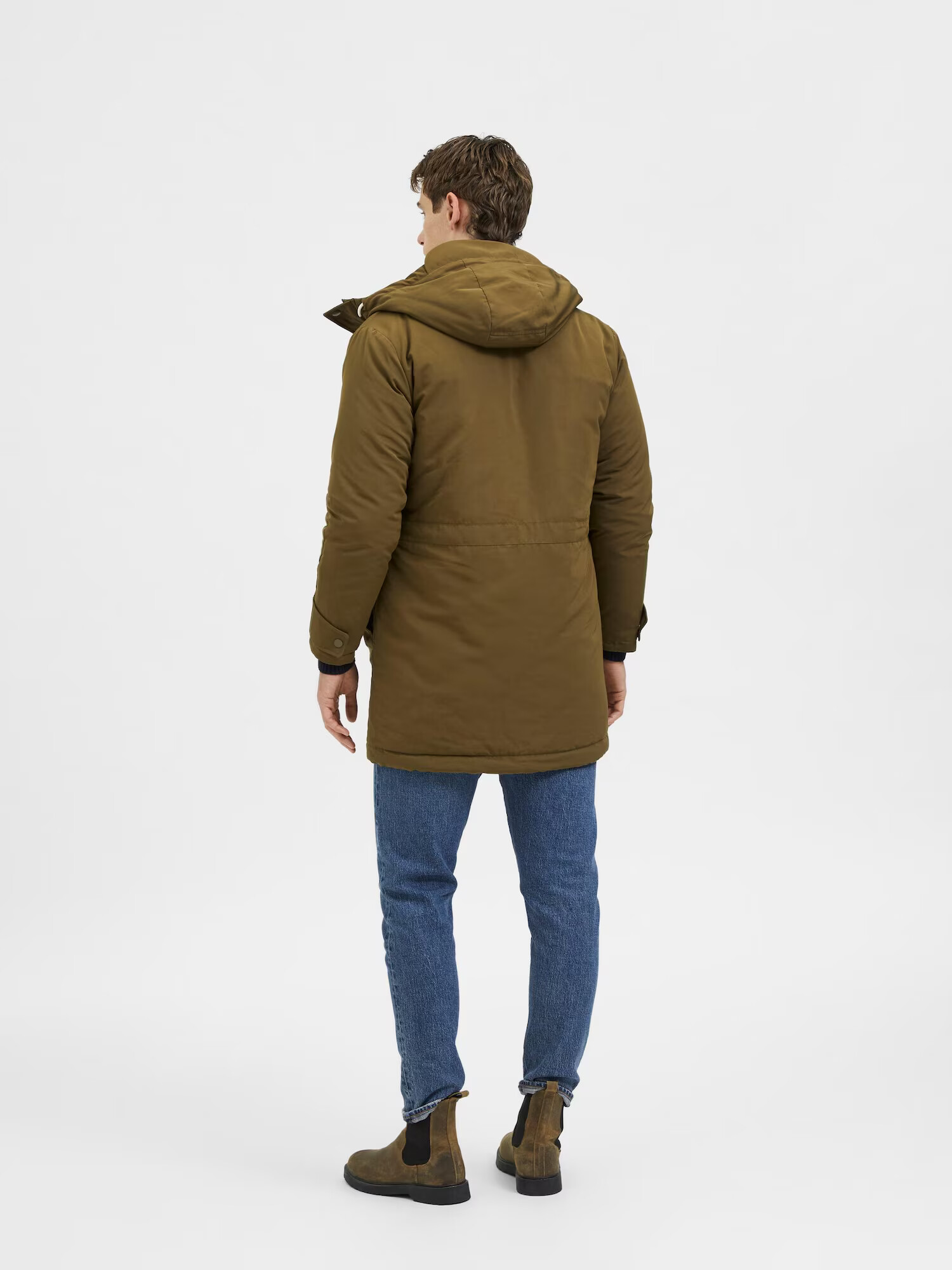 SELECTED HOMME Parka de primăvară-toamnă 'Rodney' oliv - Pled.ro