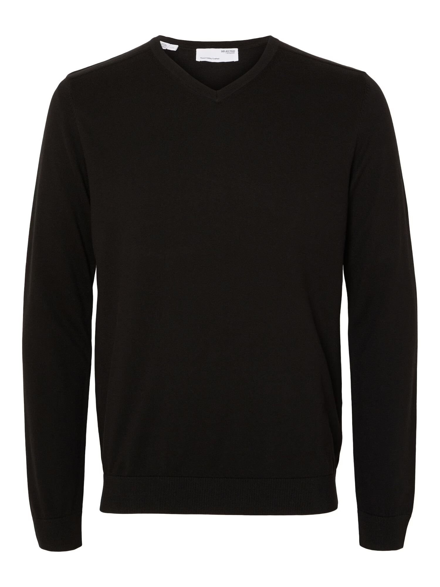 SELECTED HOMME Pulover 'BERG' negru - Pled.ro