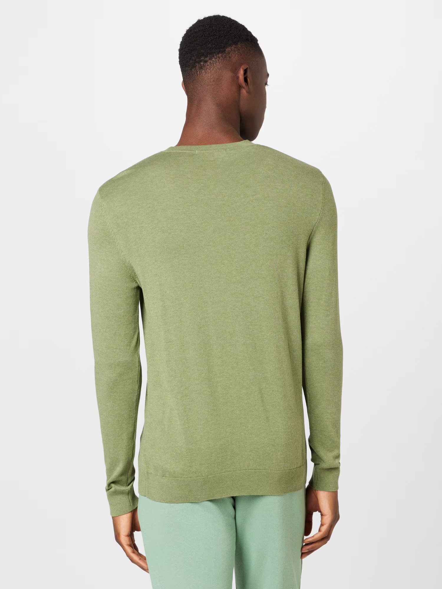 SELECTED HOMME Pulover 'BERG' verde - Pled.ro