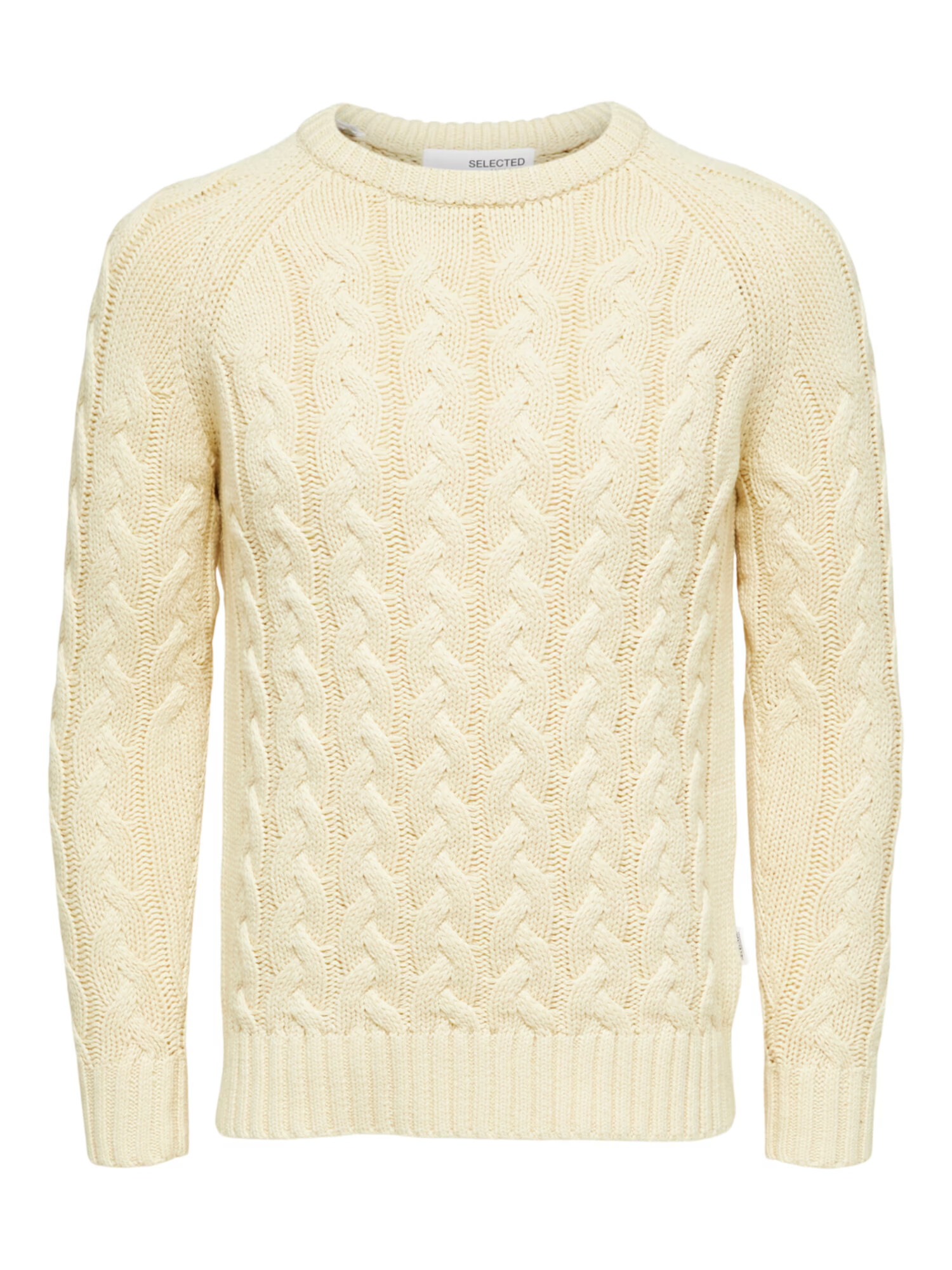 SELECTED HOMME Pulover 'BILL' galben pastel - Pled.ro