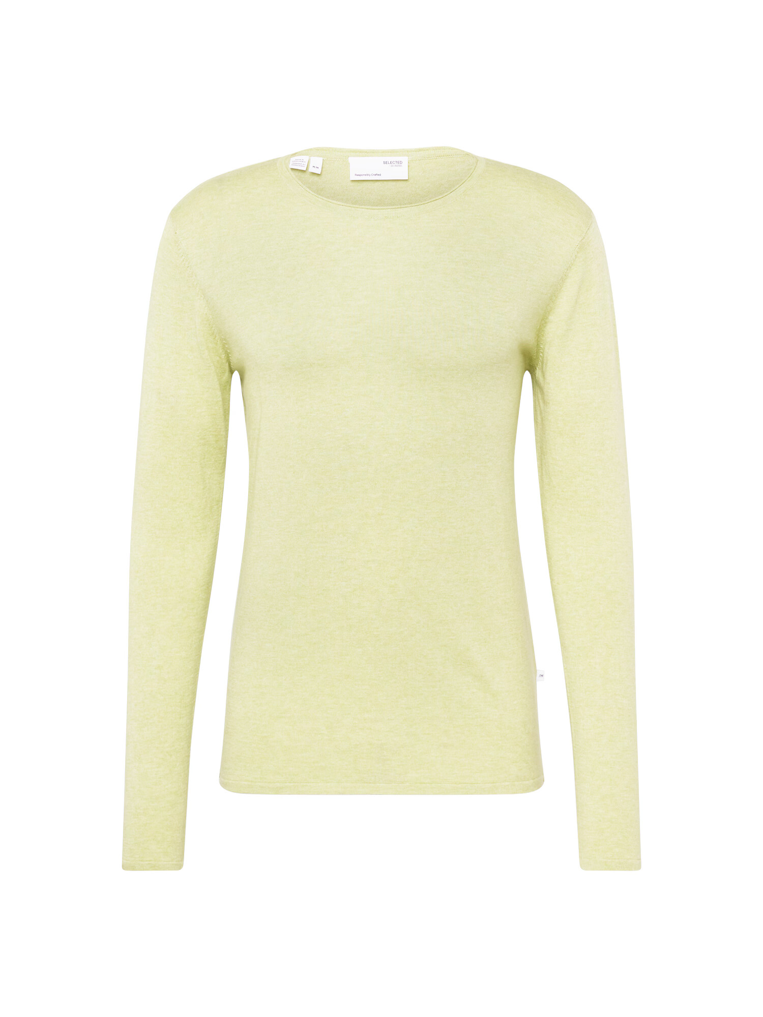 SELECTED HOMME Pulover 'ROME' verde pastel - Pled.ro