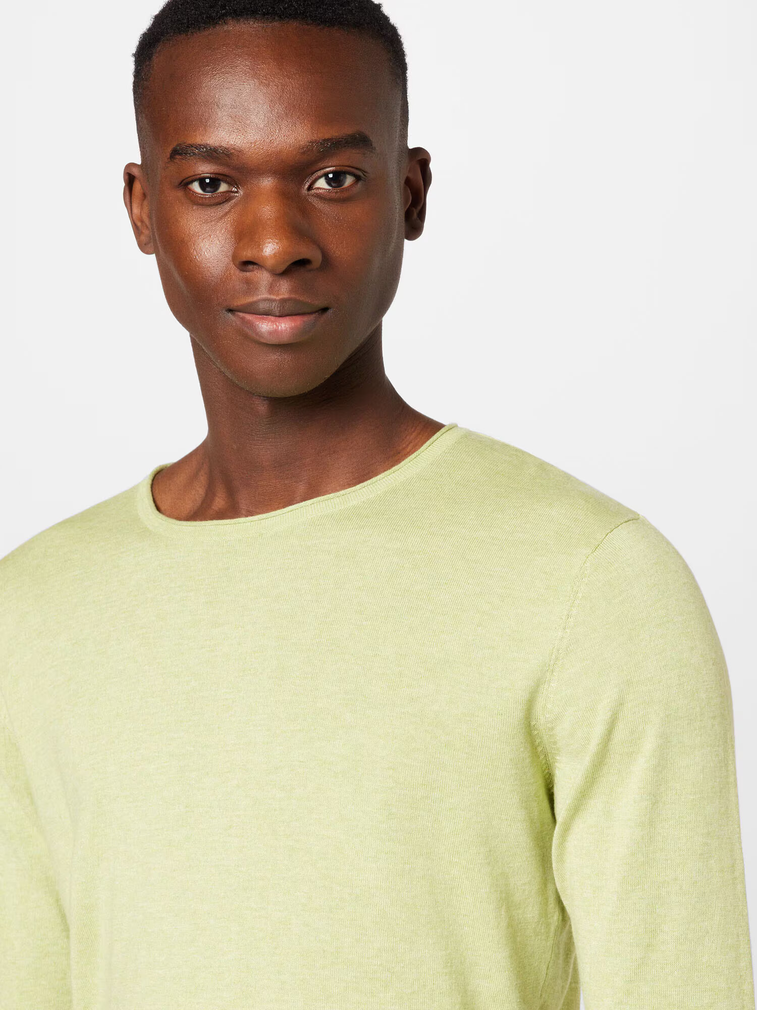 SELECTED HOMME Pulover 'ROME' verde pastel - Pled.ro