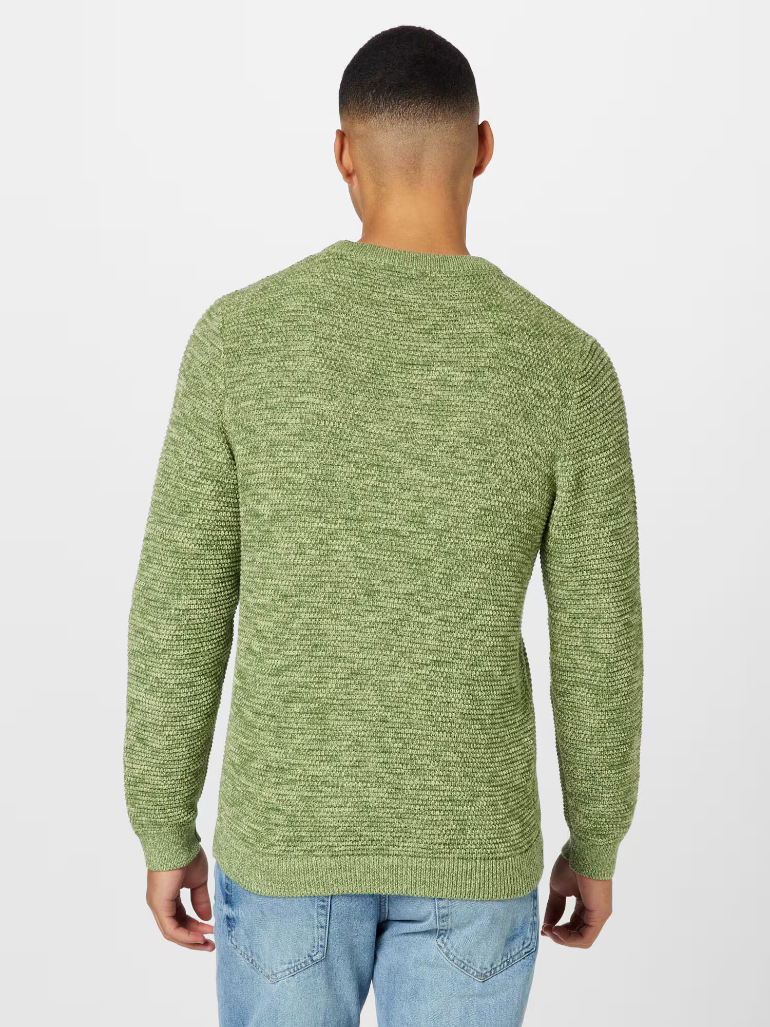 SELECTED HOMME Pulover verde stuf - Pled.ro