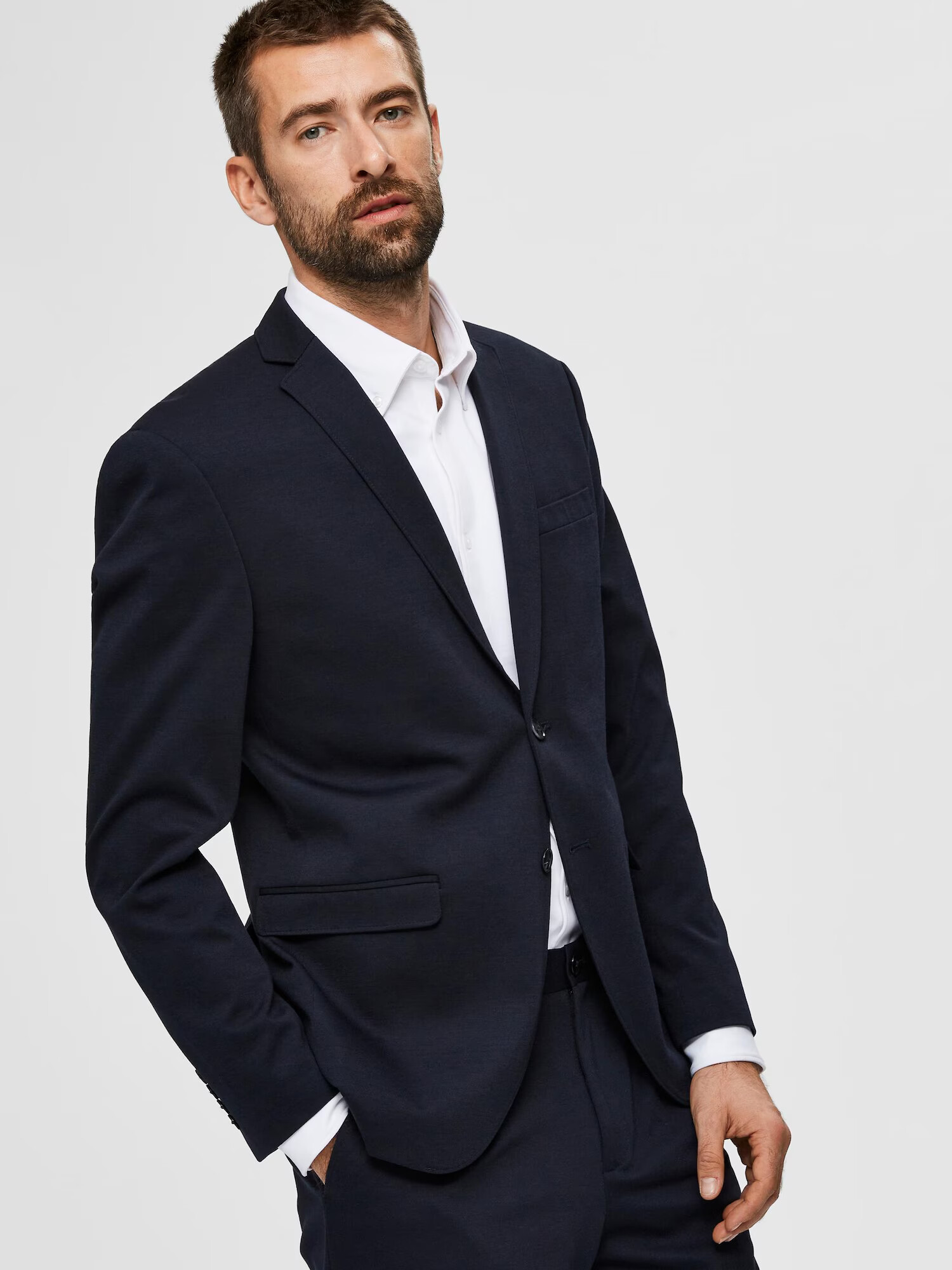 SELECTED HOMME Sacou bleumarin - Pled.ro