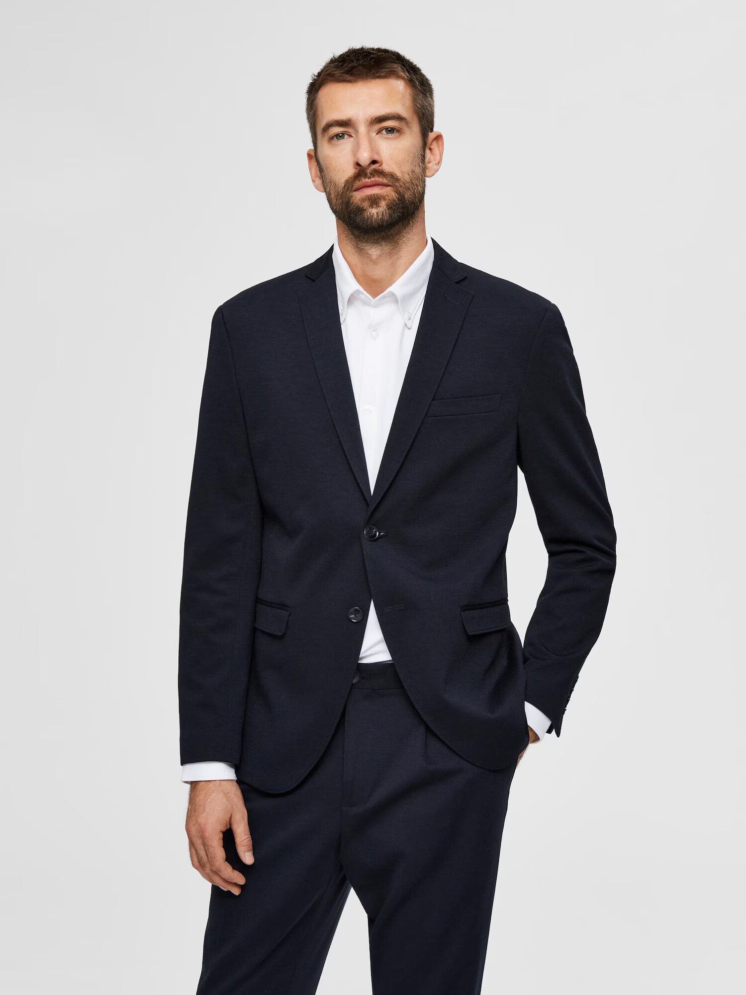 SELECTED HOMME Sacou bleumarin - Pled.ro