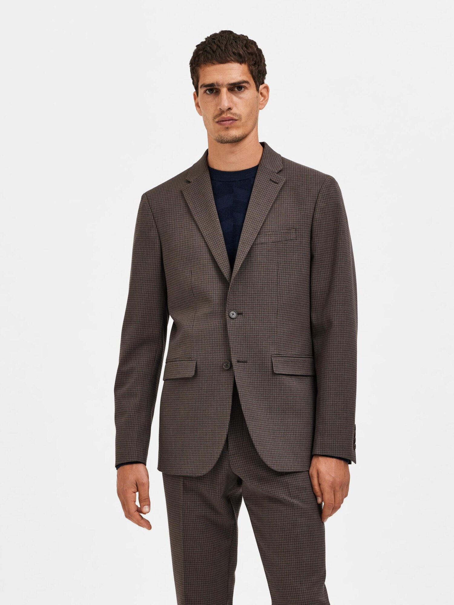 SELECTED HOMME Sacou Business gri - Pled.ro