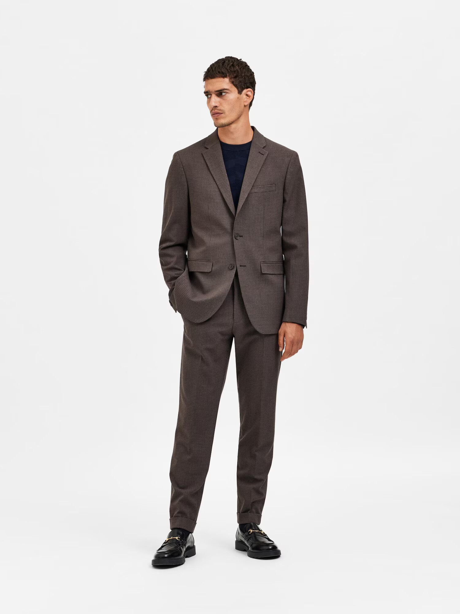 SELECTED HOMME Sacou Business gri - Pled.ro