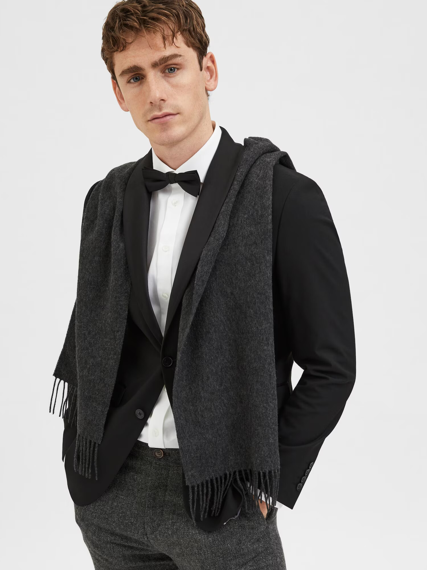 SELECTED HOMME Sacou Business 'Mylo Logan' negru - Pled.ro