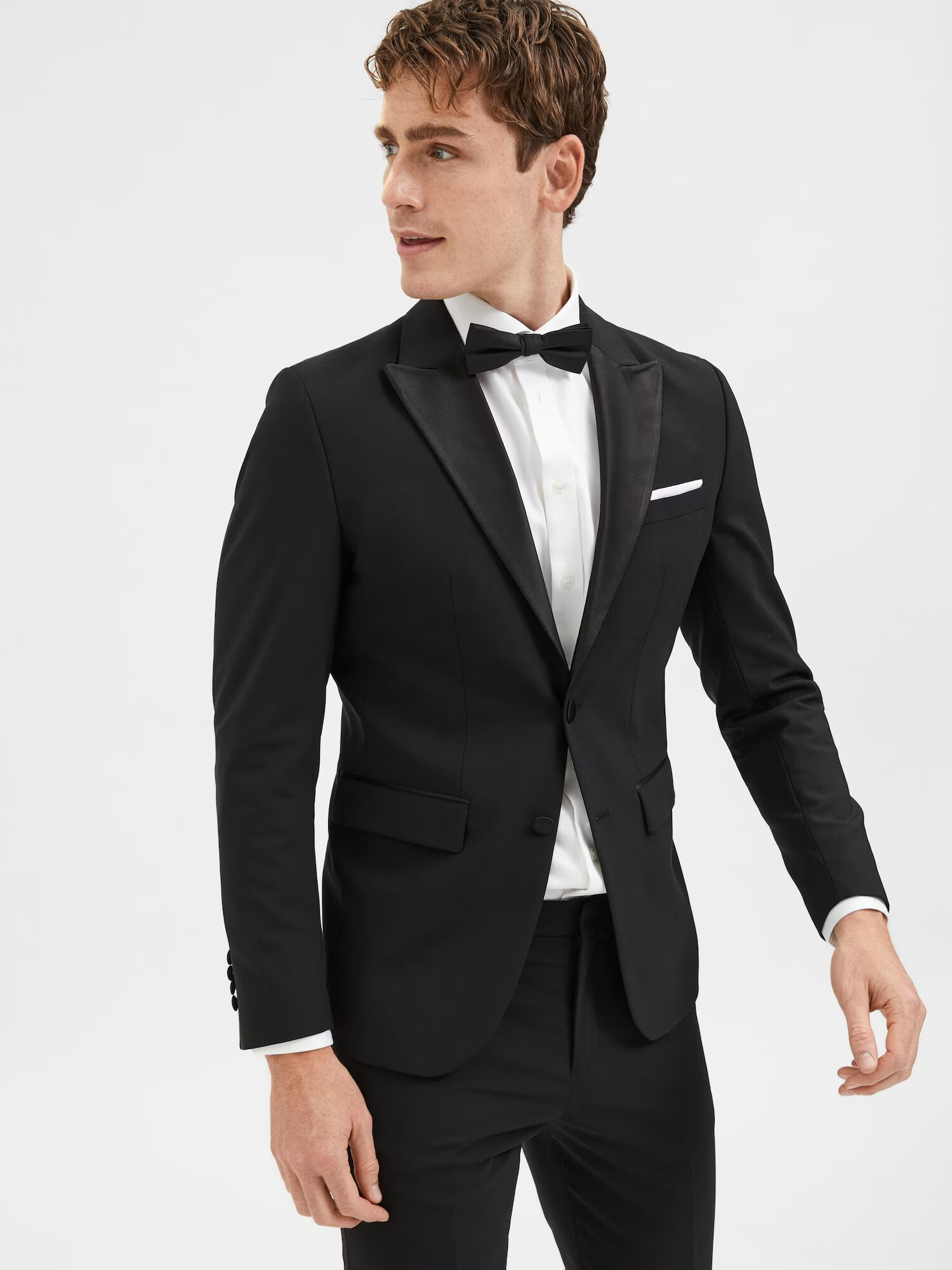 SELECTED HOMME Sacou Business negru - Pled.ro