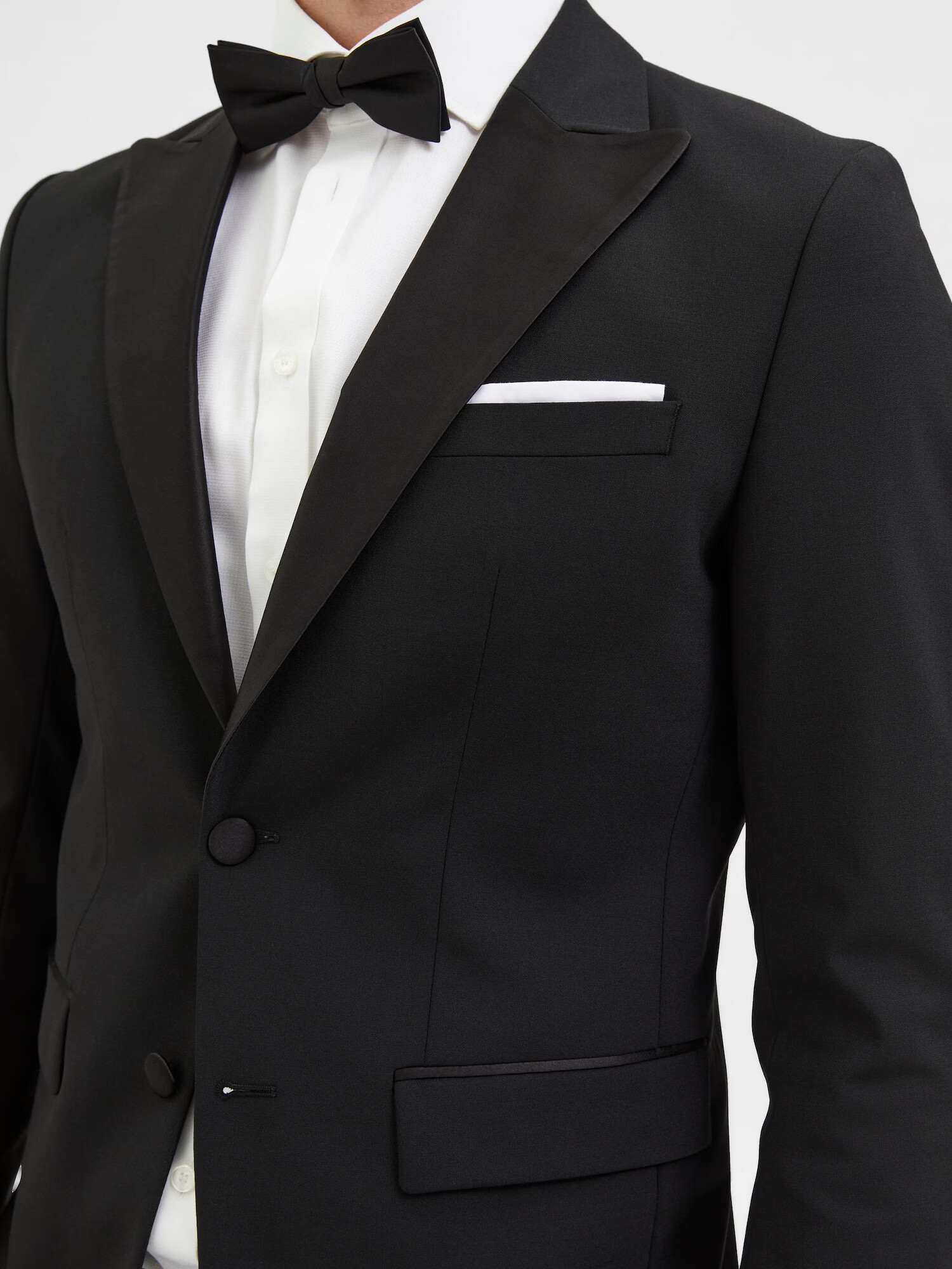 SELECTED HOMME Sacou Business negru - Pled.ro