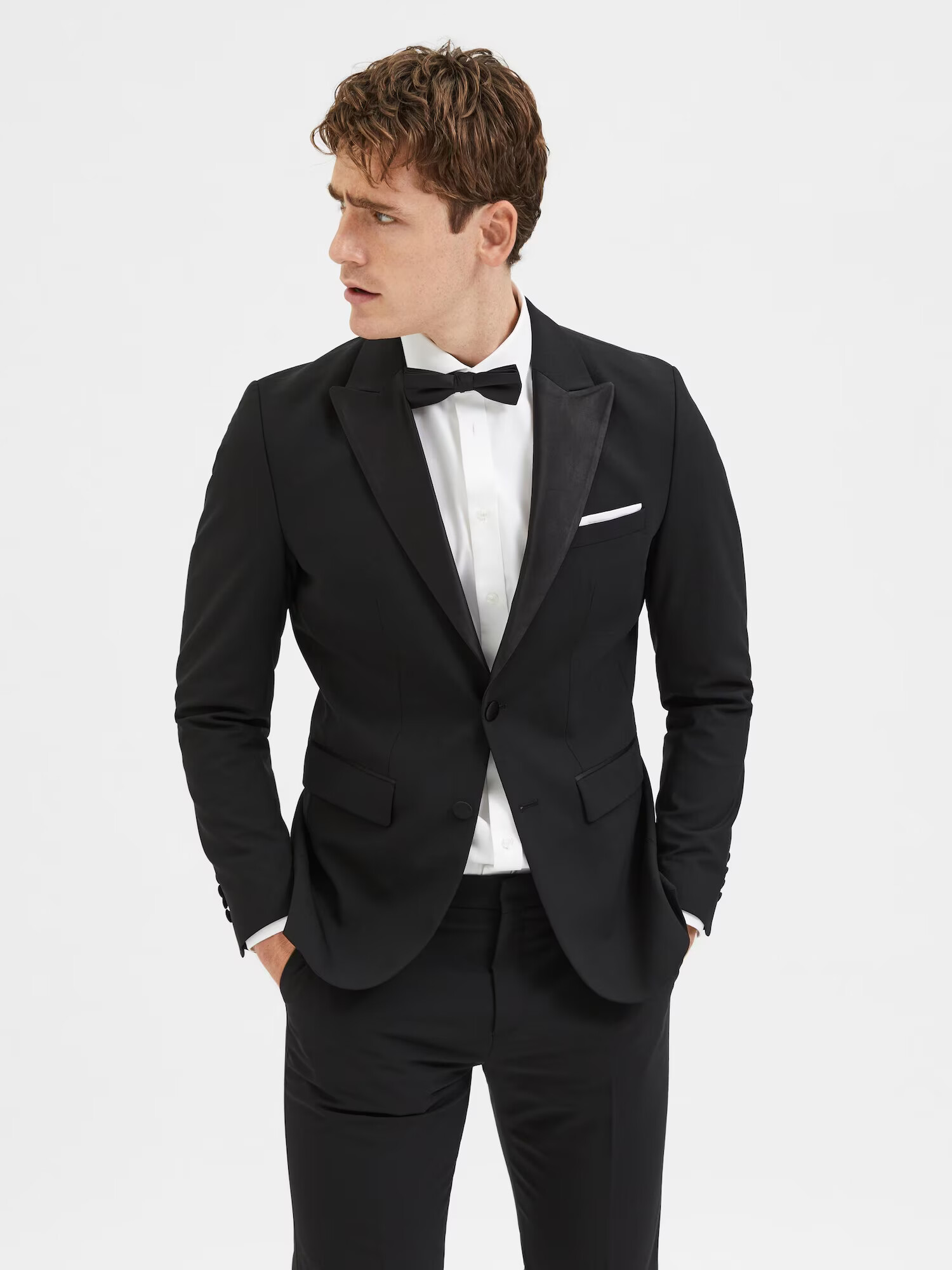 SELECTED HOMME Sacou Business negru - Pled.ro