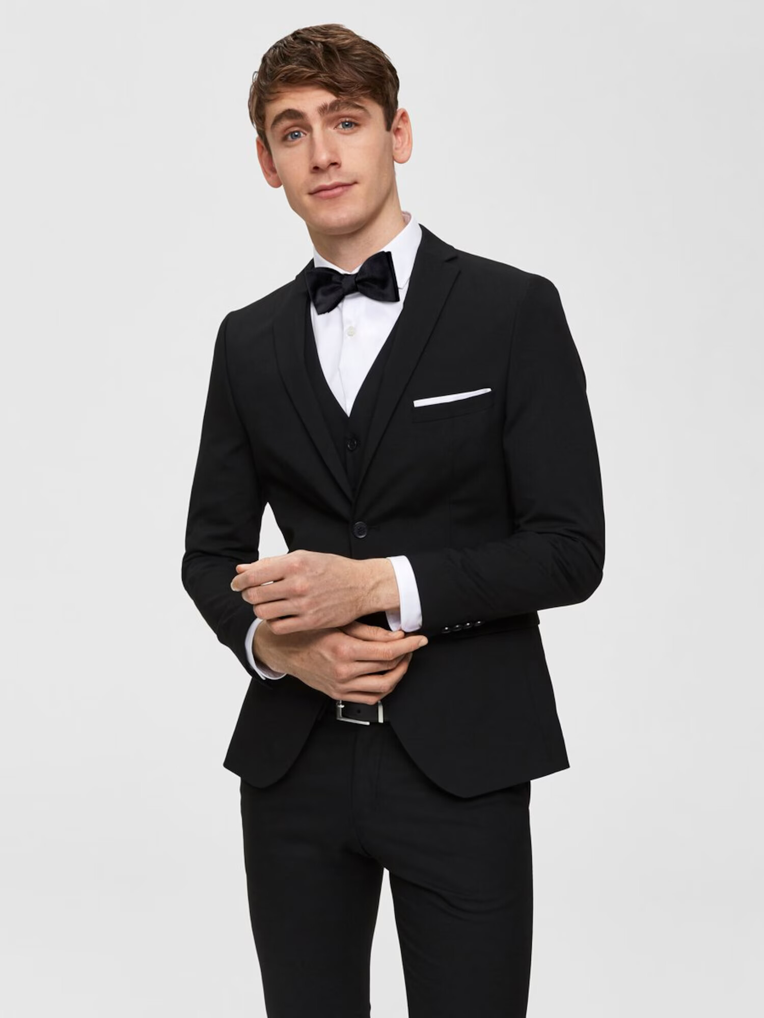 SELECTED HOMME Sacou Business negru - Pled.ro