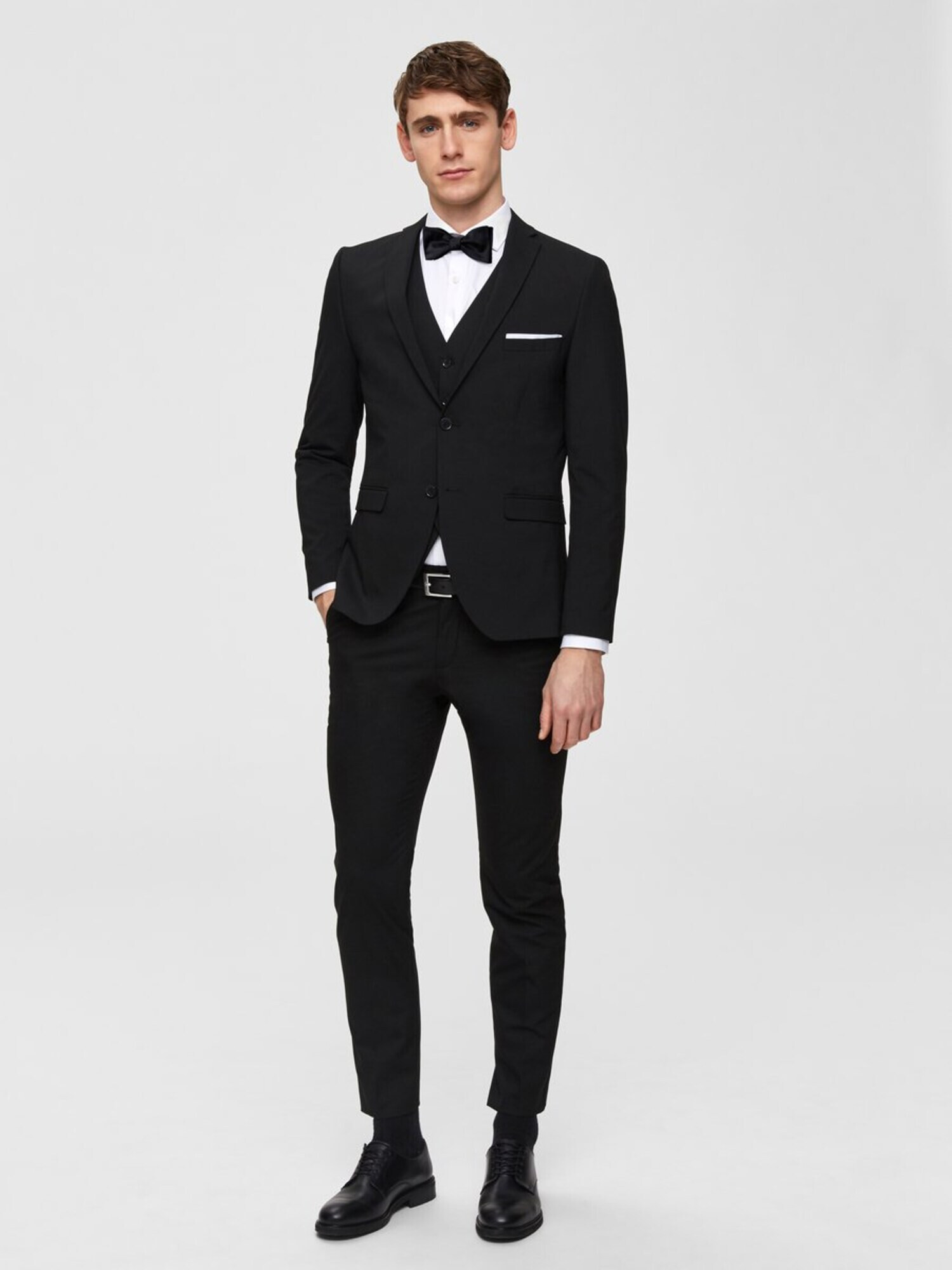 SELECTED HOMME Sacou Business negru - Pled.ro