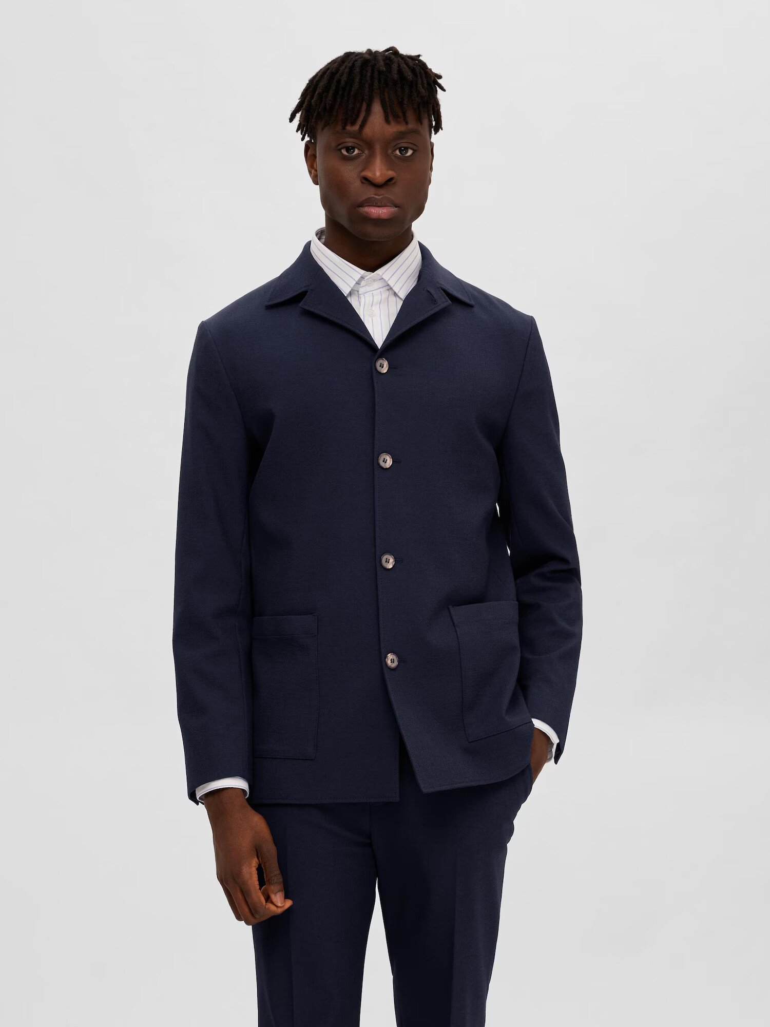 SELECTED HOMME Sacou 'Corby' bleumarin - Pled.ro