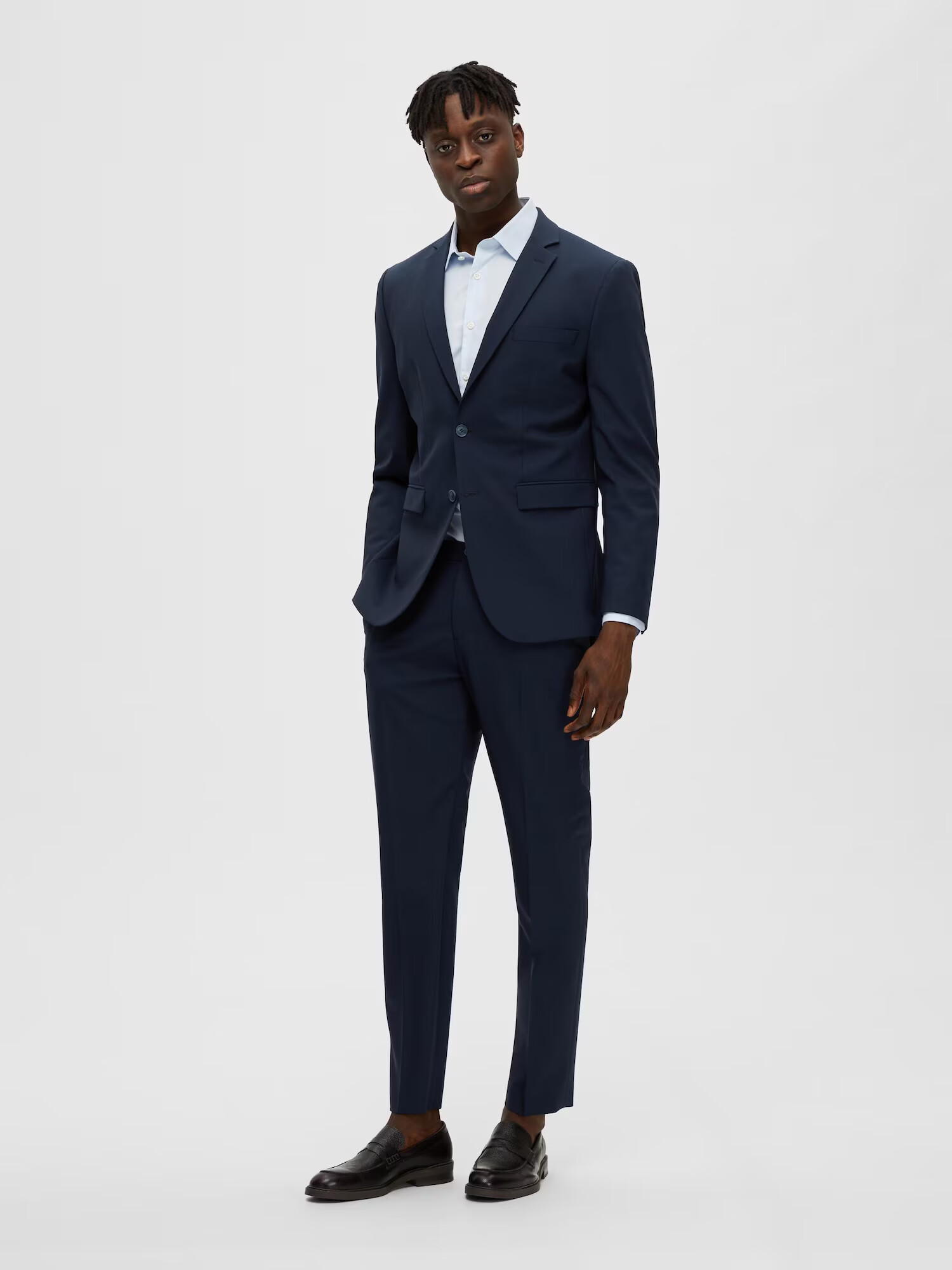 SELECTED HOMME Sacou 'Elon' bleumarin - Pled.ro