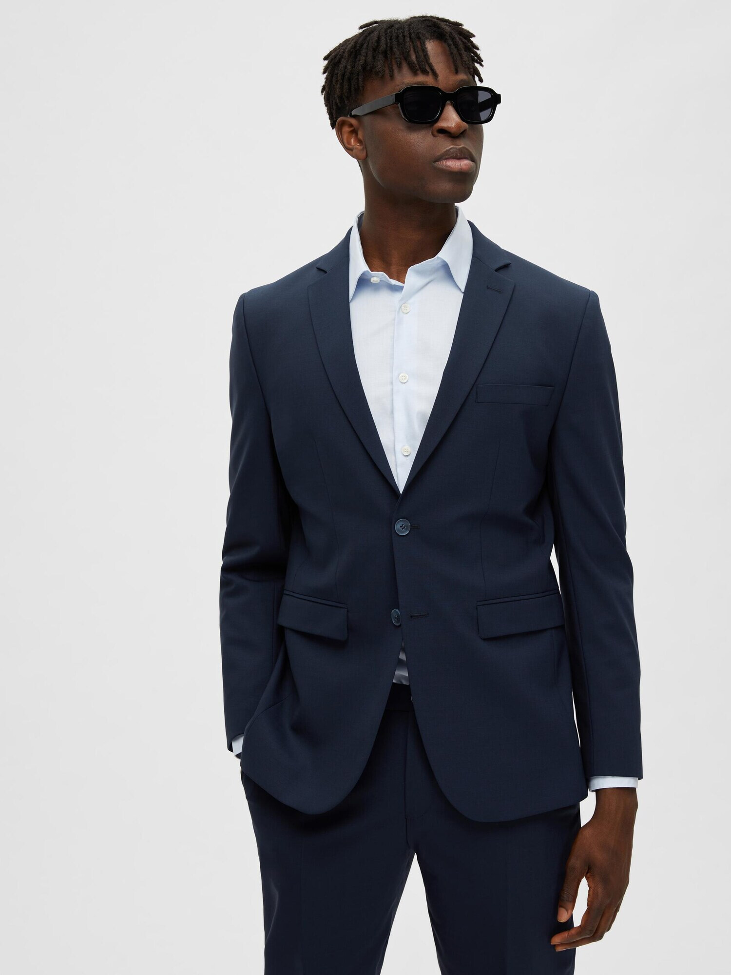 SELECTED HOMME Sacou 'Elon' bleumarin - Pled.ro