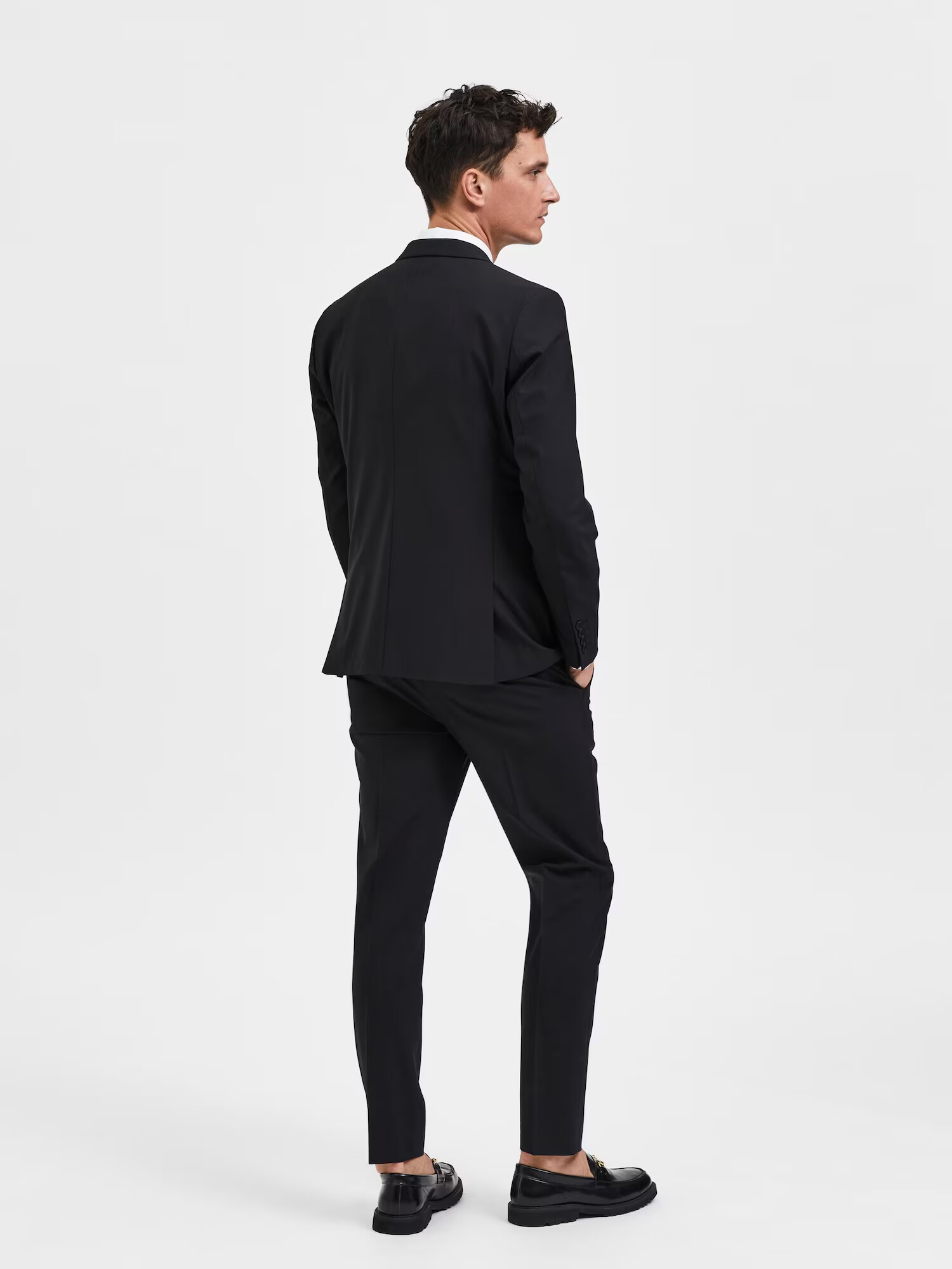 SELECTED HOMME Sacou 'Elon' negru - Pled.ro