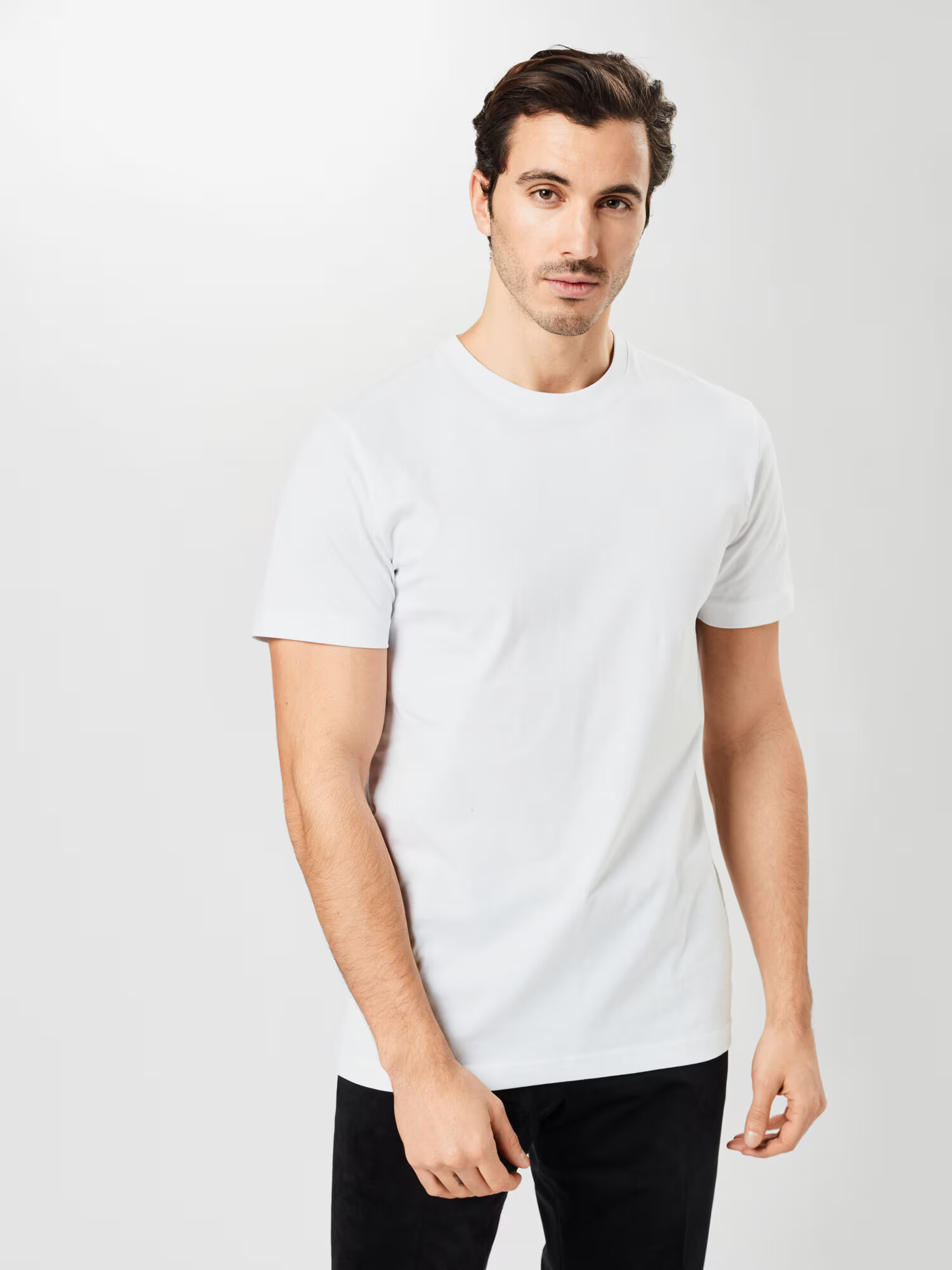 SELECTED HOMME Tricou 'Norman' alb - Pled.ro