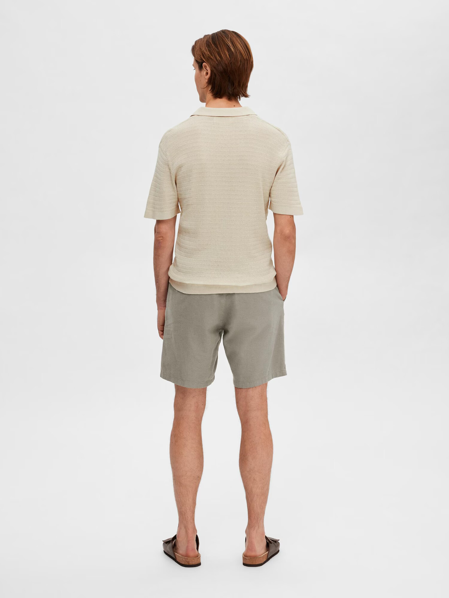 SELECTED HOMME Tricou 'Owen' bej - Pled.ro