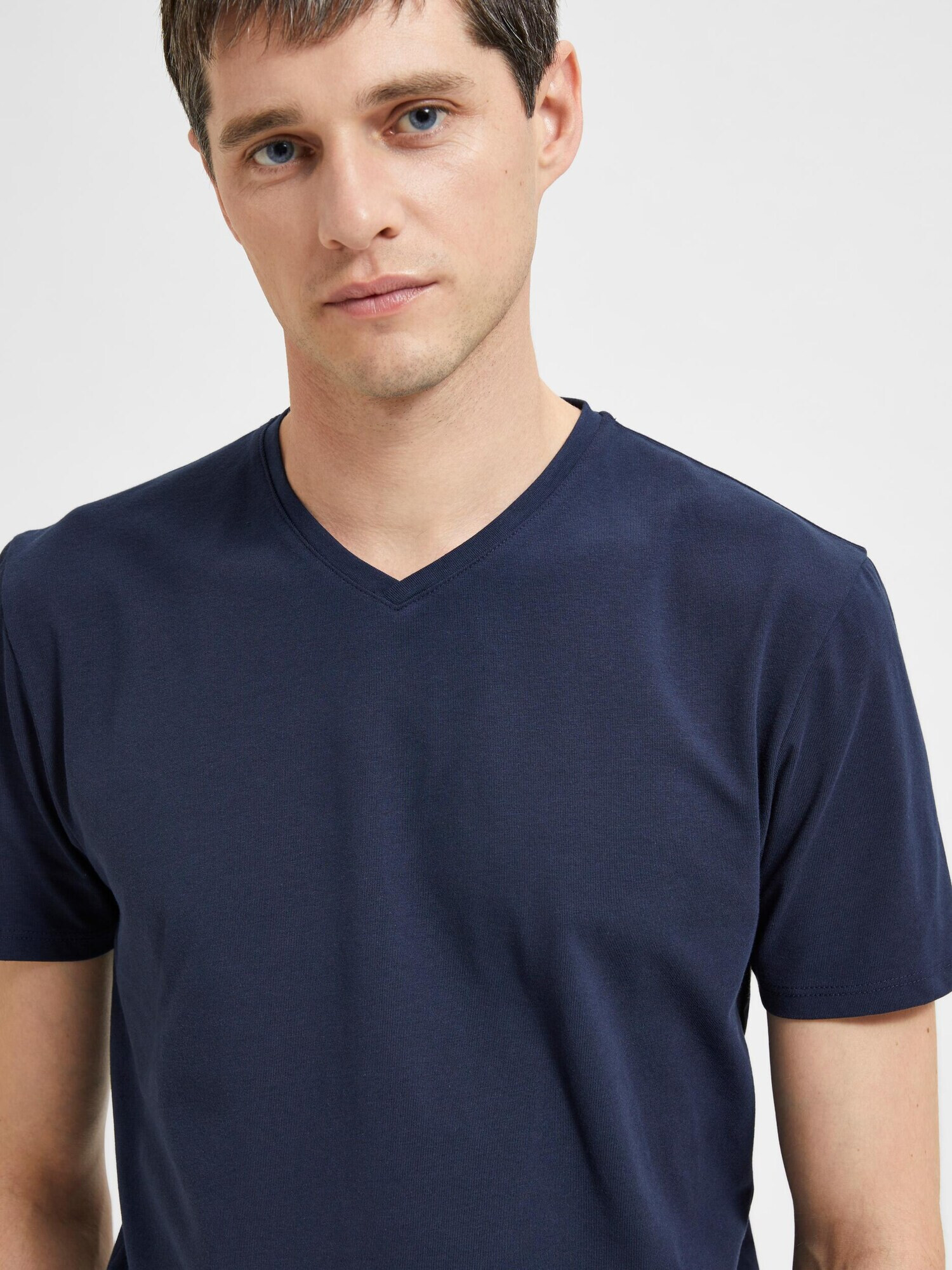 SELECTED HOMME Tricou bleumarin - Pled.ro