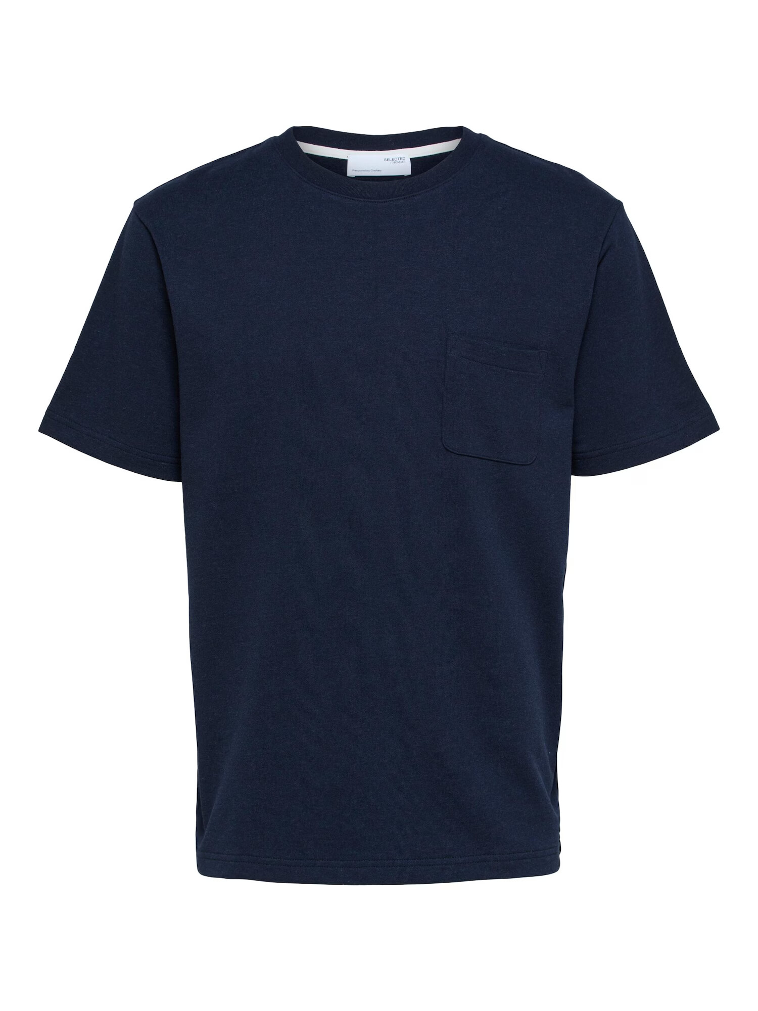 SELECTED HOMME Tricou bleumarin - Pled.ro