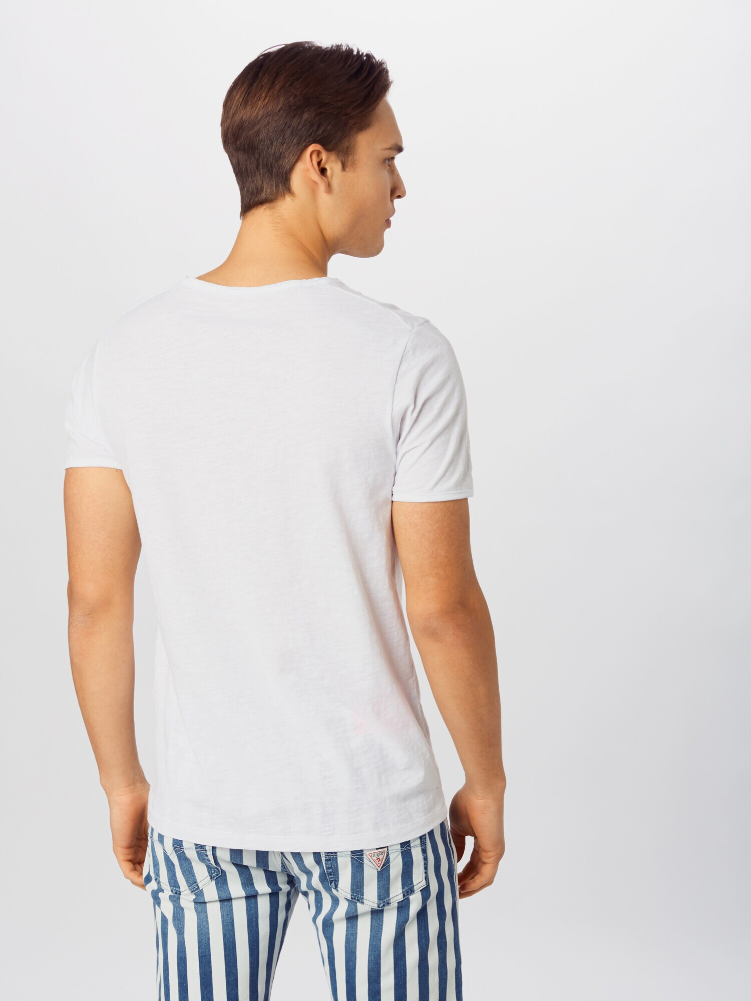 SELECTED HOMME Tricou 'MORGAN' alb - Pled.ro