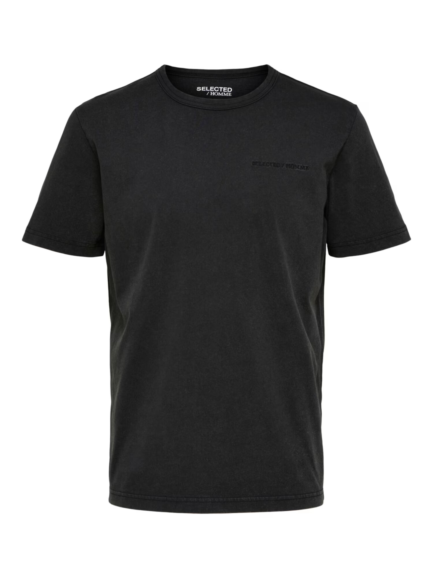 SELECTED HOMME Tricou negru - Pled.ro