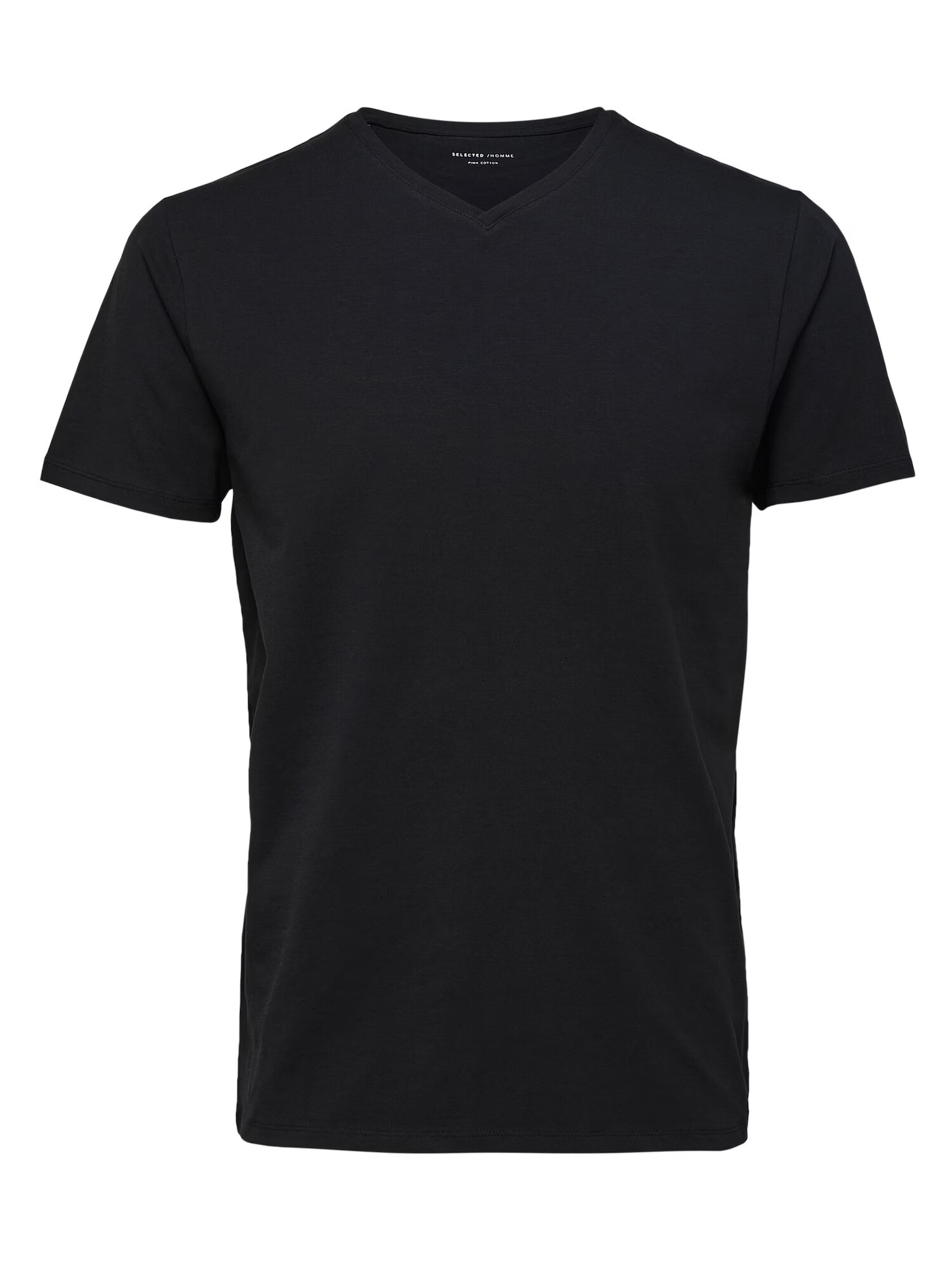 SELECTED HOMME Tricou negru - Pled.ro